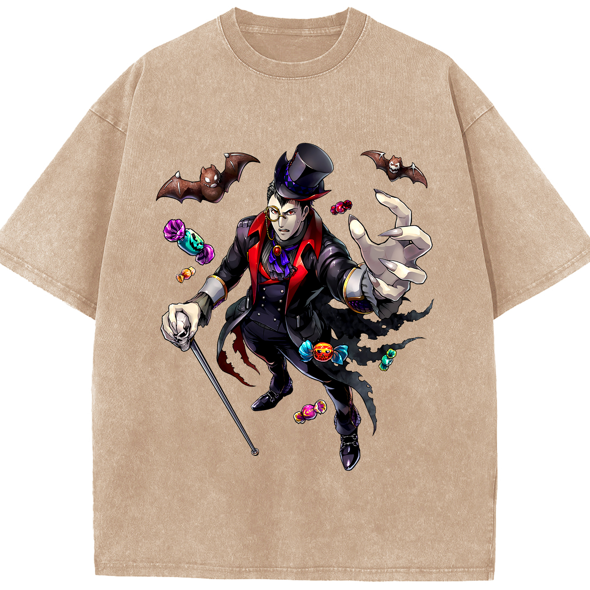 （画像用） 進撃の巨人 Attack on Titan 綿100% ヴィンテージ風 半袖Tシャツ（フロントプリント）