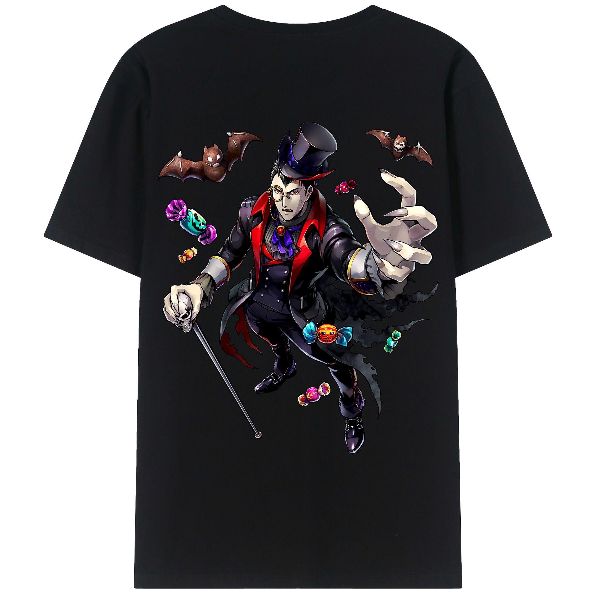 （画像用） 進撃の巨人 Attack on Titan 綿100％ メンズ半袖Tシャツ（バックプリント） 通気性