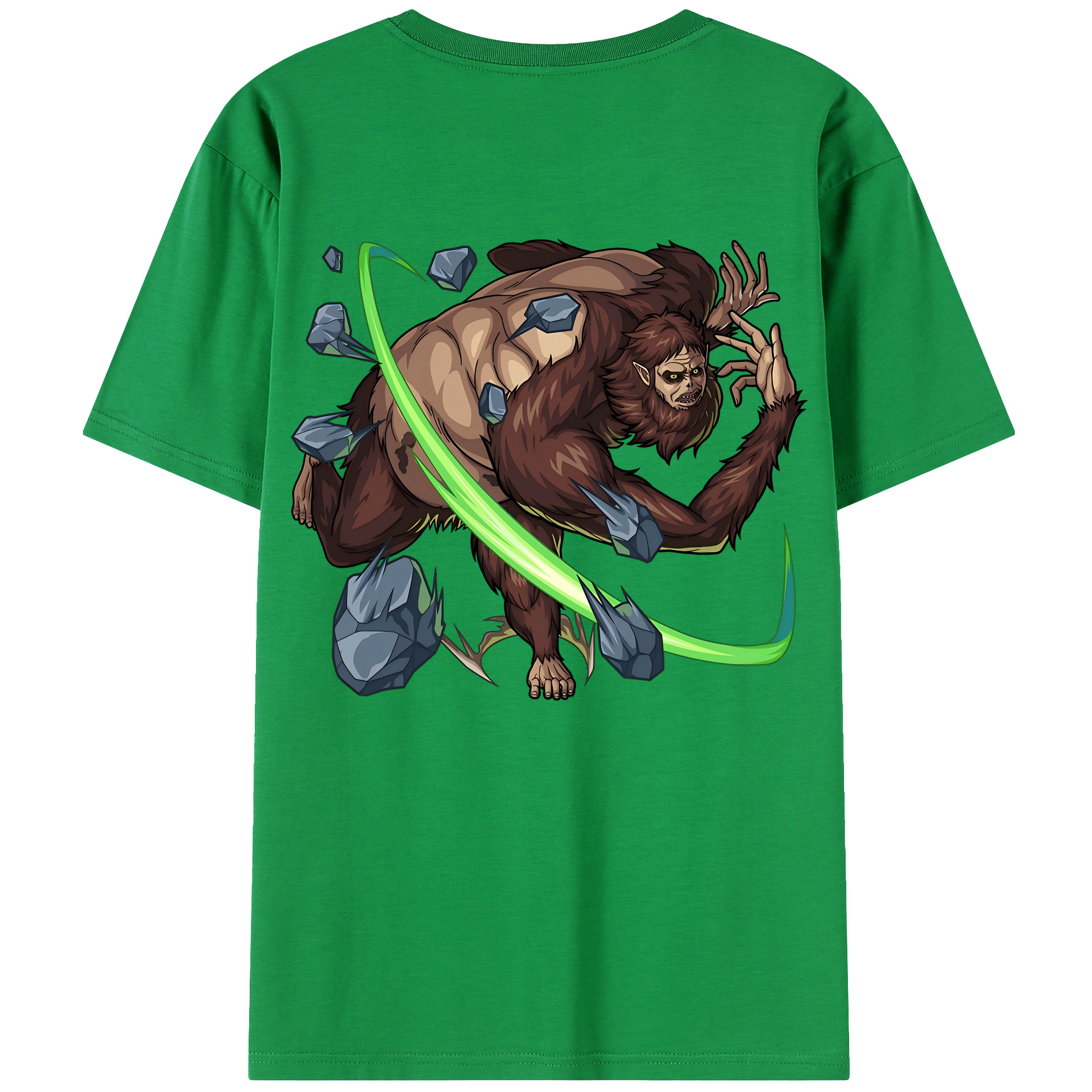 （画像用） 進撃の巨人 Attack on Titan 綿100％ メンズ半袖Tシャツ（バックプリント） 通気性
