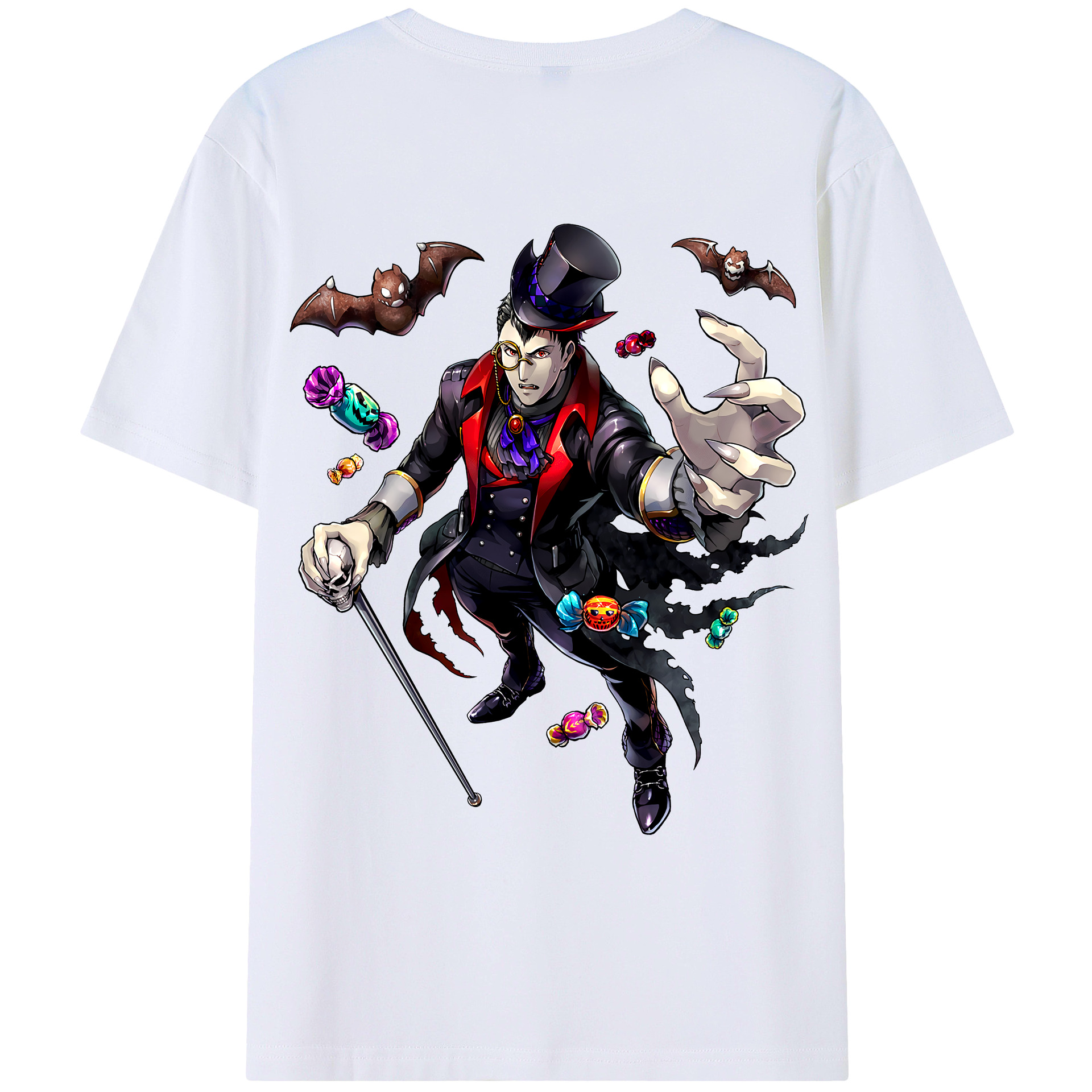 （画像用） 進撃の巨人 Attack on Titan 綿100％ メンズ半袖Tシャツ（バックプリント） 通気性