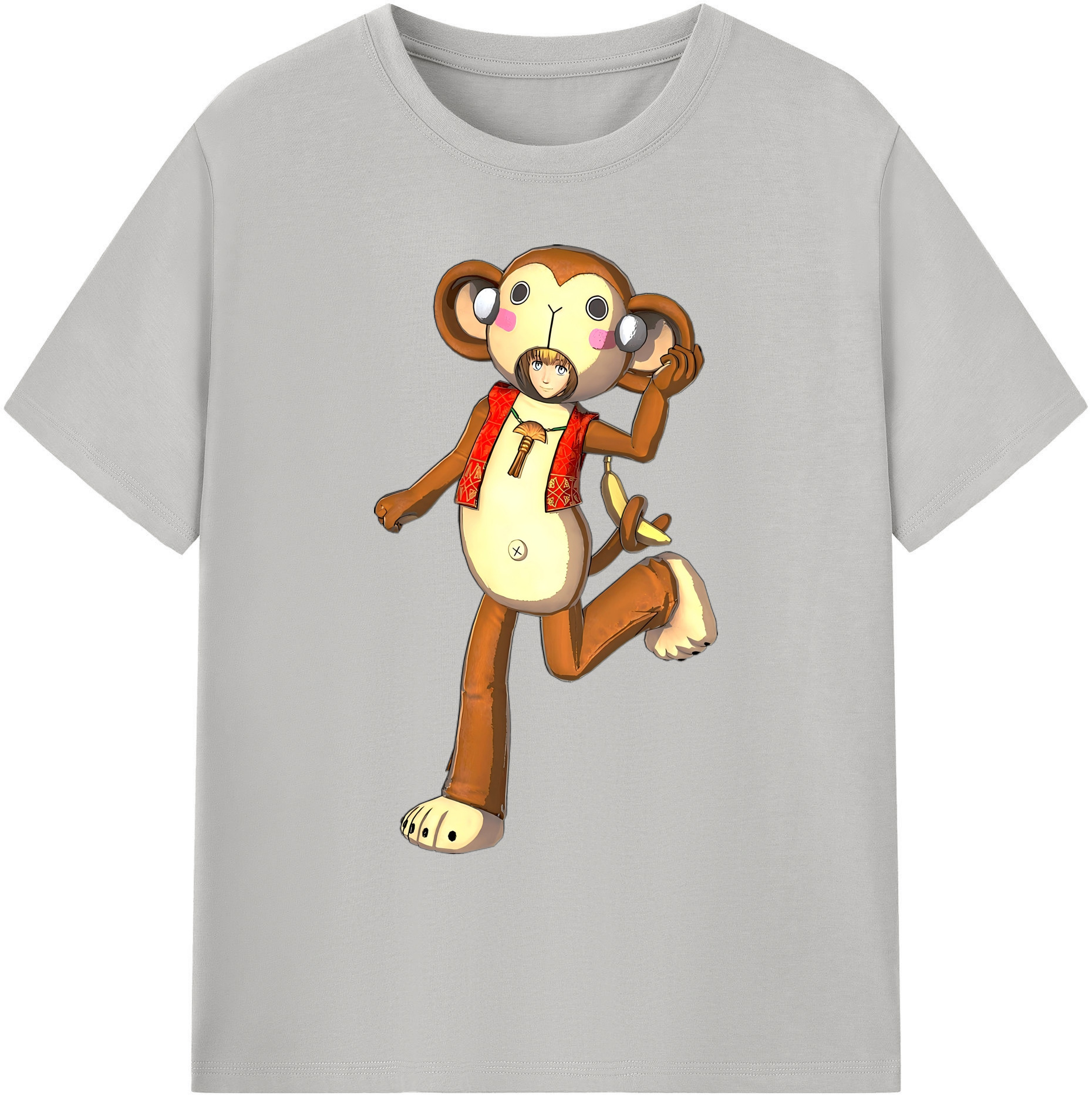 （画像用） 進撃の巨人 アルミン·アルレルト Attack on Titan Armin Arlert 綿100％ メンズ半袖Tシャツ｜肌触りやわらか＆通気性