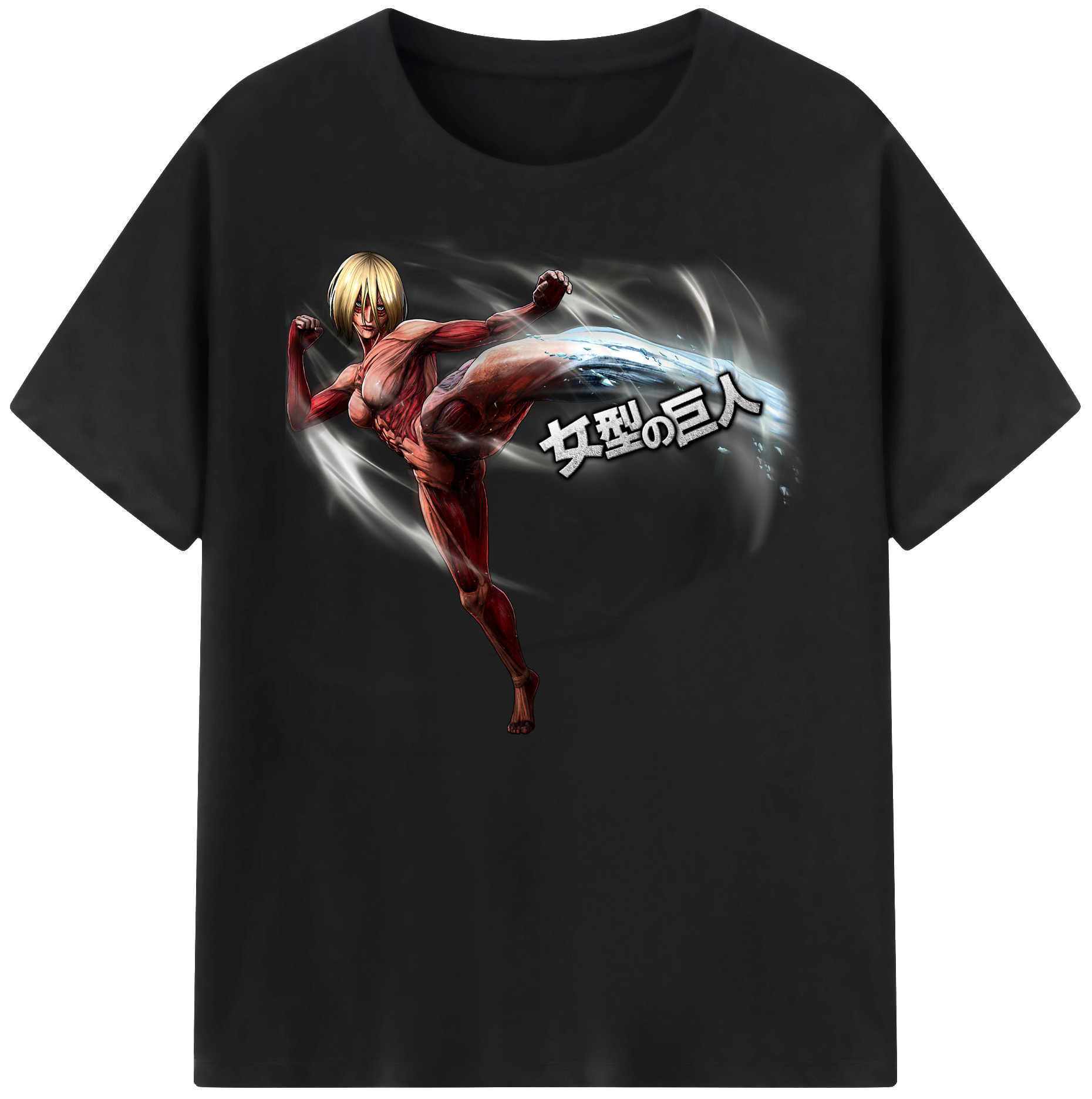 （画像用） 進撃の巨人 Attack on Titan 綿100％ メンズ半袖Tシャツ｜肌触りやわらか＆通気性