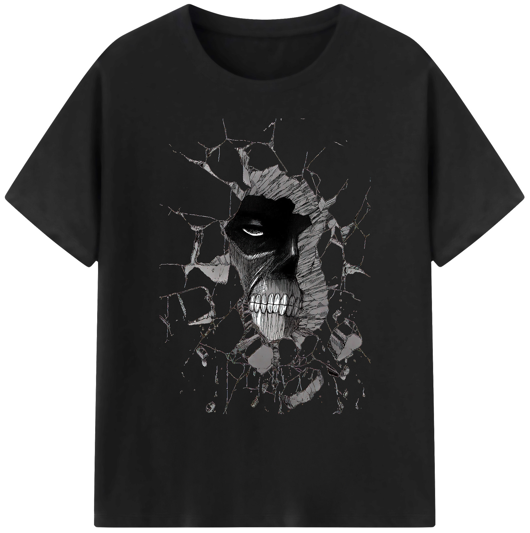 （画像用） 進撃の巨人 Attack on Titan 綿100％ メンズ半袖Tシャツ｜肌触りやわらか＆通気性