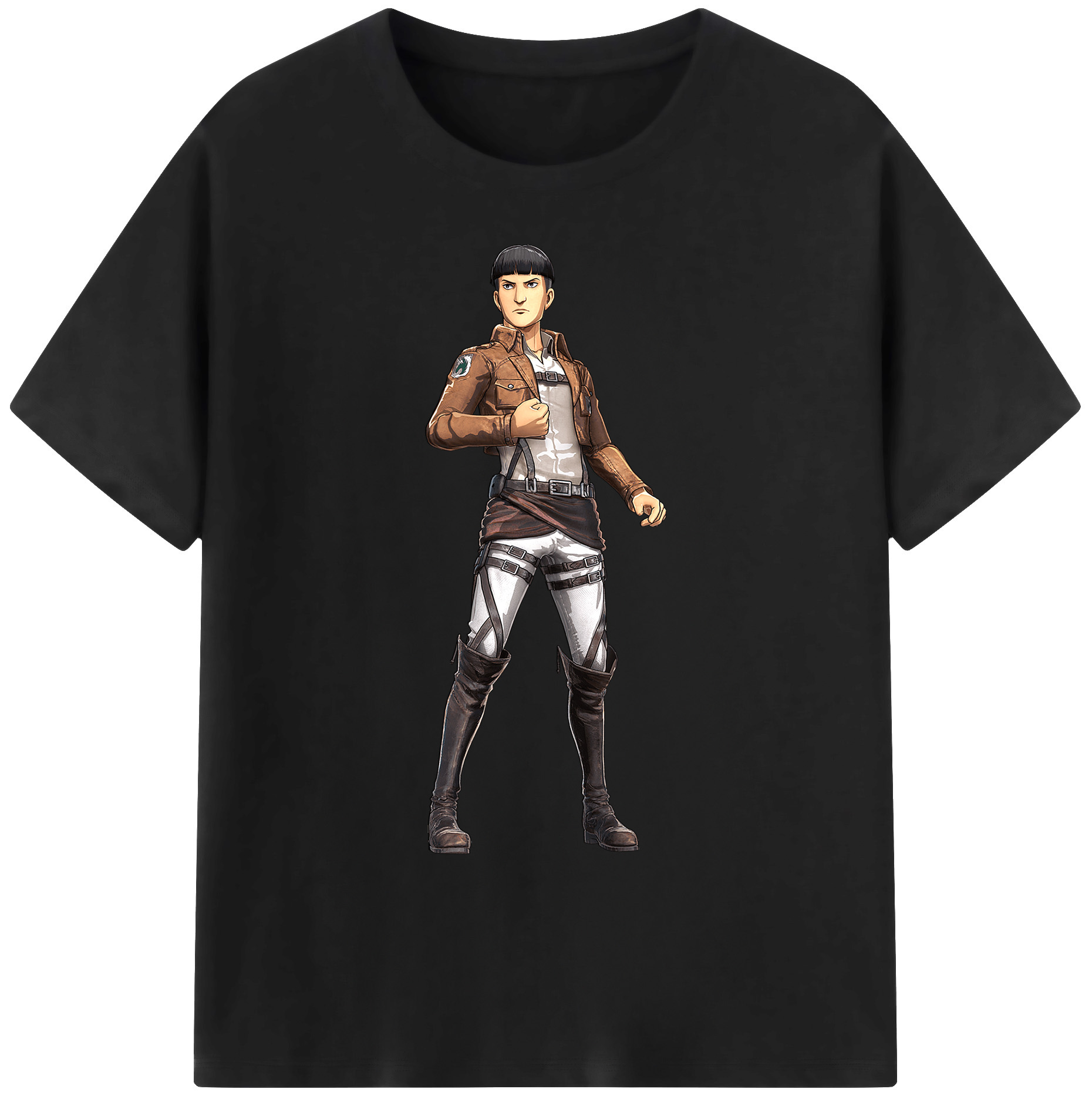 （画像用） 進撃の巨人 Attack on Titan 綿100％ メンズ半袖Tシャツ｜肌触りやわらか＆通気性