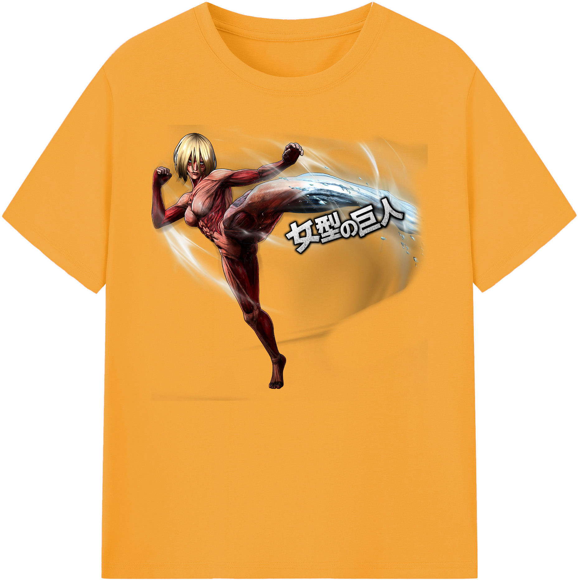 （画像用） 進撃の巨人 Attack on Titan 綿100％ メンズ半袖Tシャツ｜肌触りやわらか＆通気性