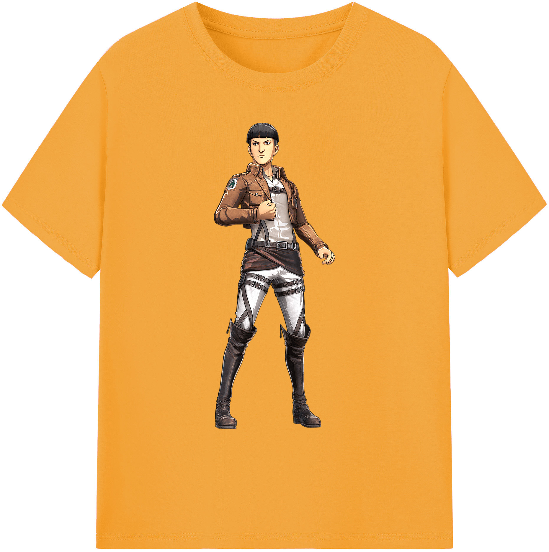 （画像用） 進撃の巨人 Attack on Titan 綿100％ メンズ半袖Tシャツ｜肌触りやわらか＆通気性