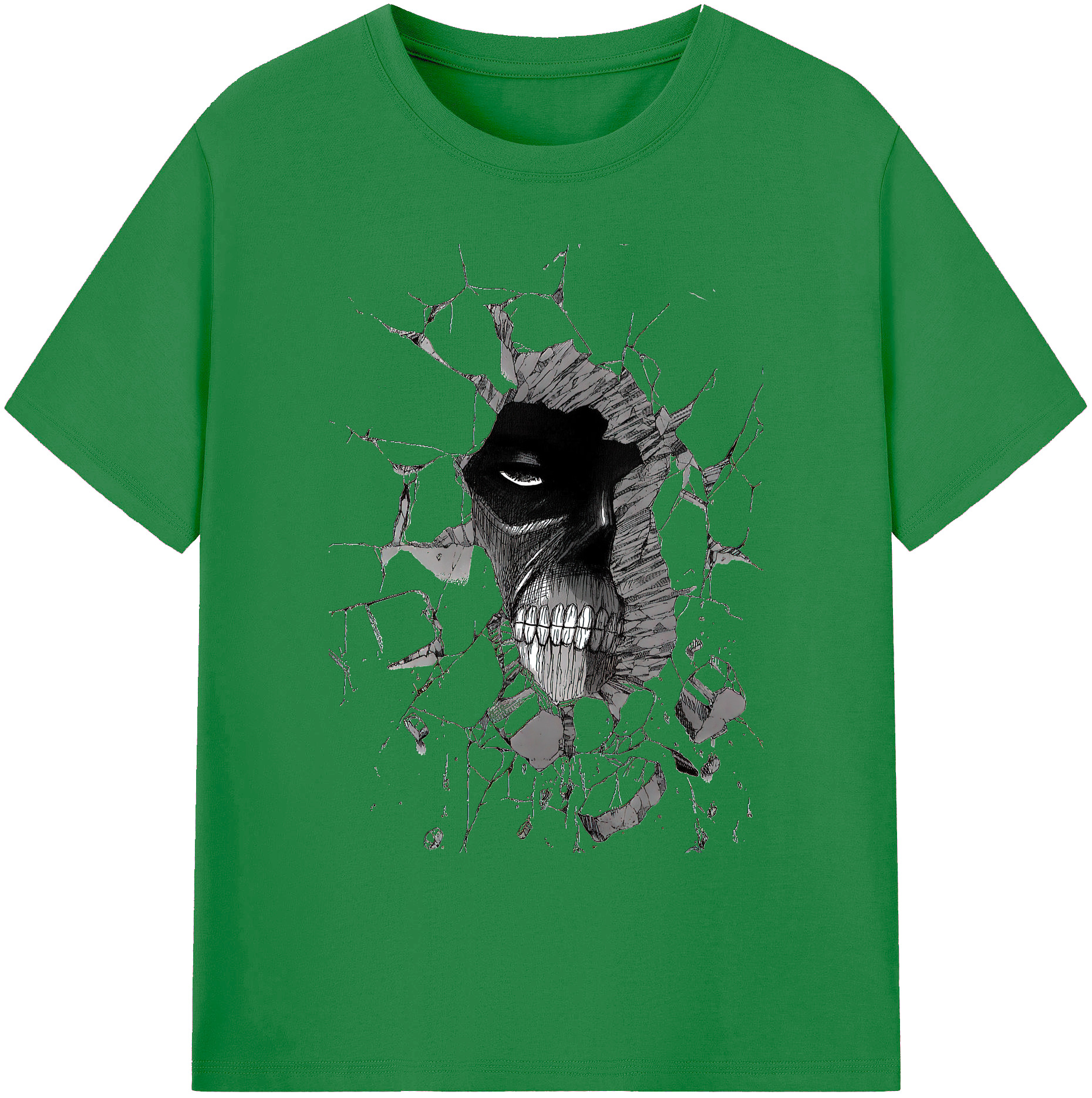（画像用） 進撃の巨人 Attack on Titan 綿100％ メンズ半袖Tシャツ｜肌触りやわらか＆通気性
