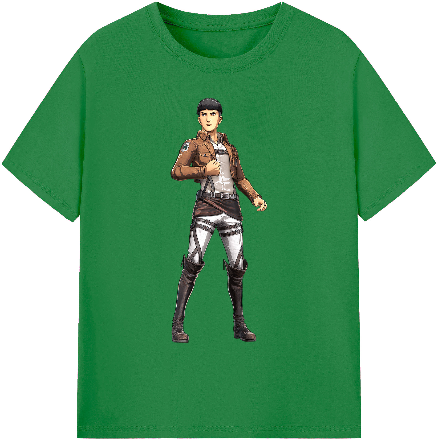 （画像用） 進撃の巨人 Attack on Titan 綿100％ メンズ半袖Tシャツ｜肌触りやわらか＆通気性