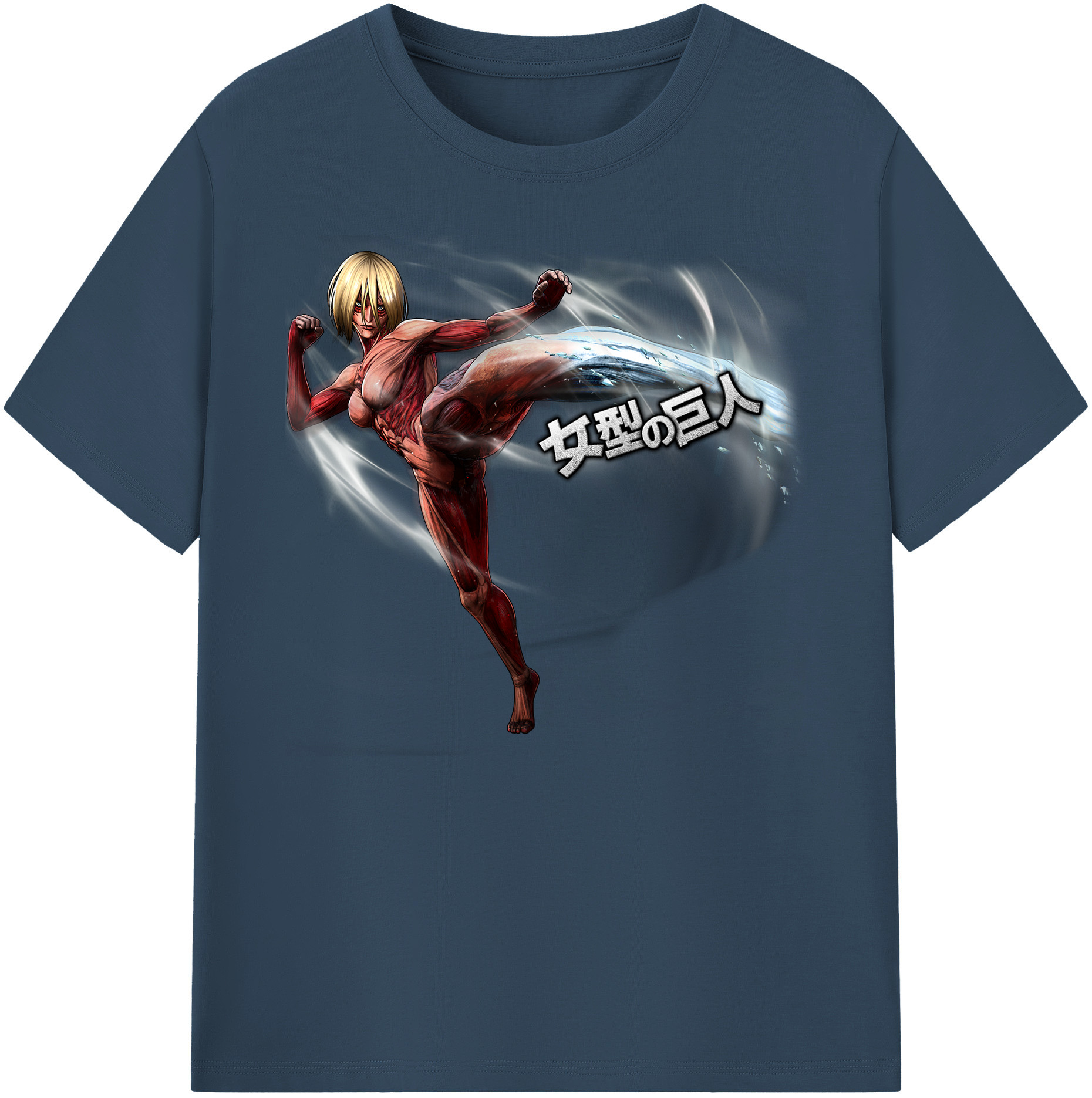 （画像用） 進撃の巨人 Attack on Titan 綿100％ メンズ半袖Tシャツ｜肌触りやわらか＆通気性