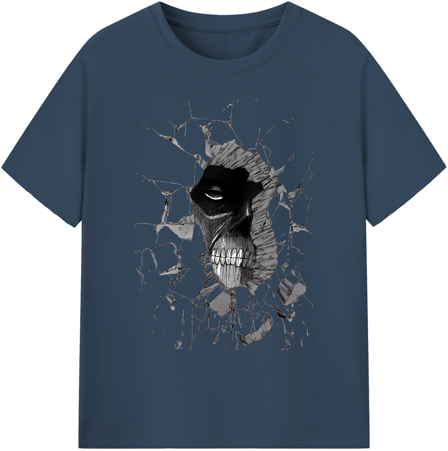 （画像用） 進撃の巨人 Attack on Titan 綿100％ メンズ半袖Tシャツ｜肌触りやわらか＆通気性