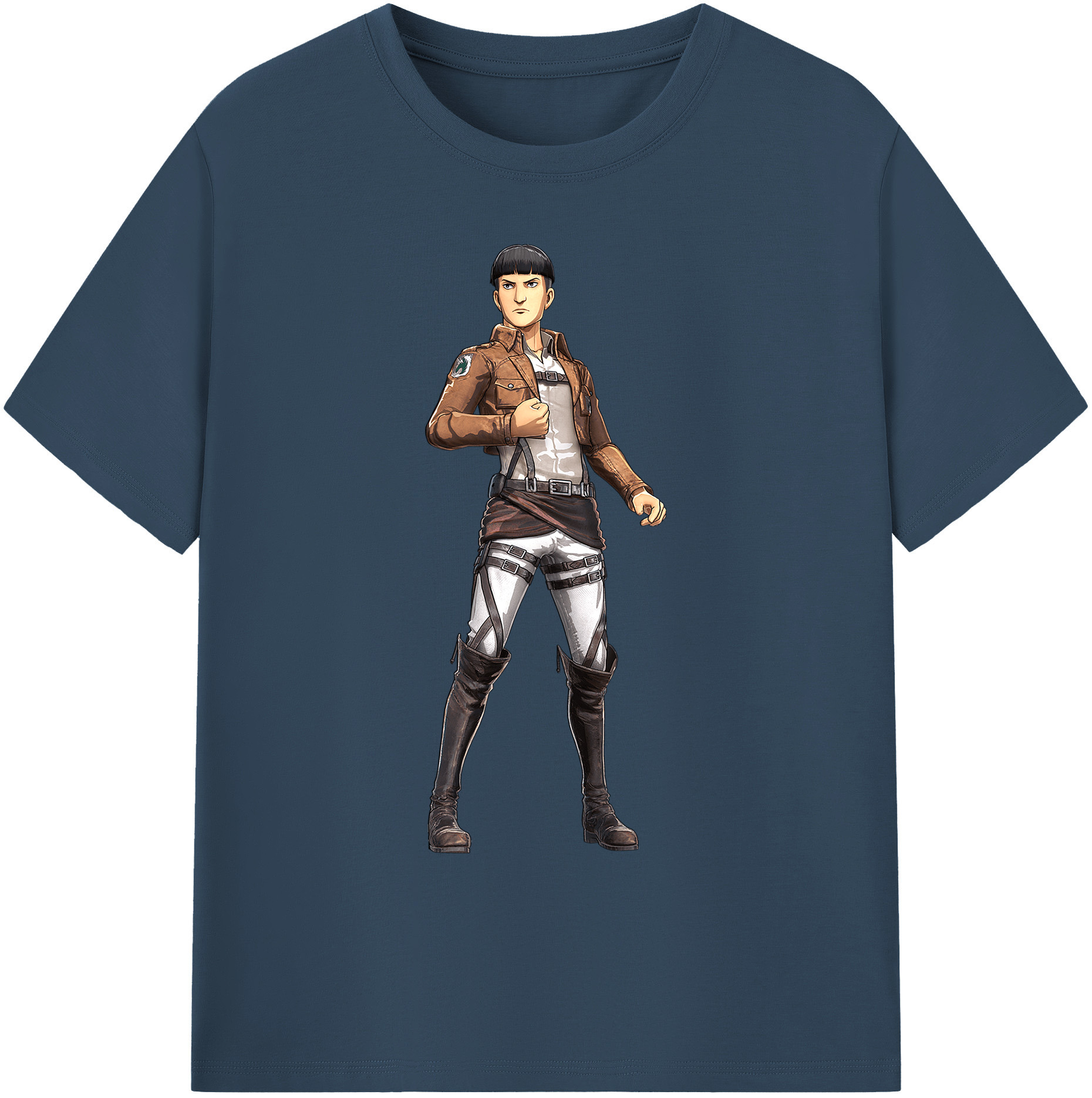 （画像用） 進撃の巨人 Attack on Titan 綿100％ メンズ半袖Tシャツ｜肌触りやわらか＆通気性