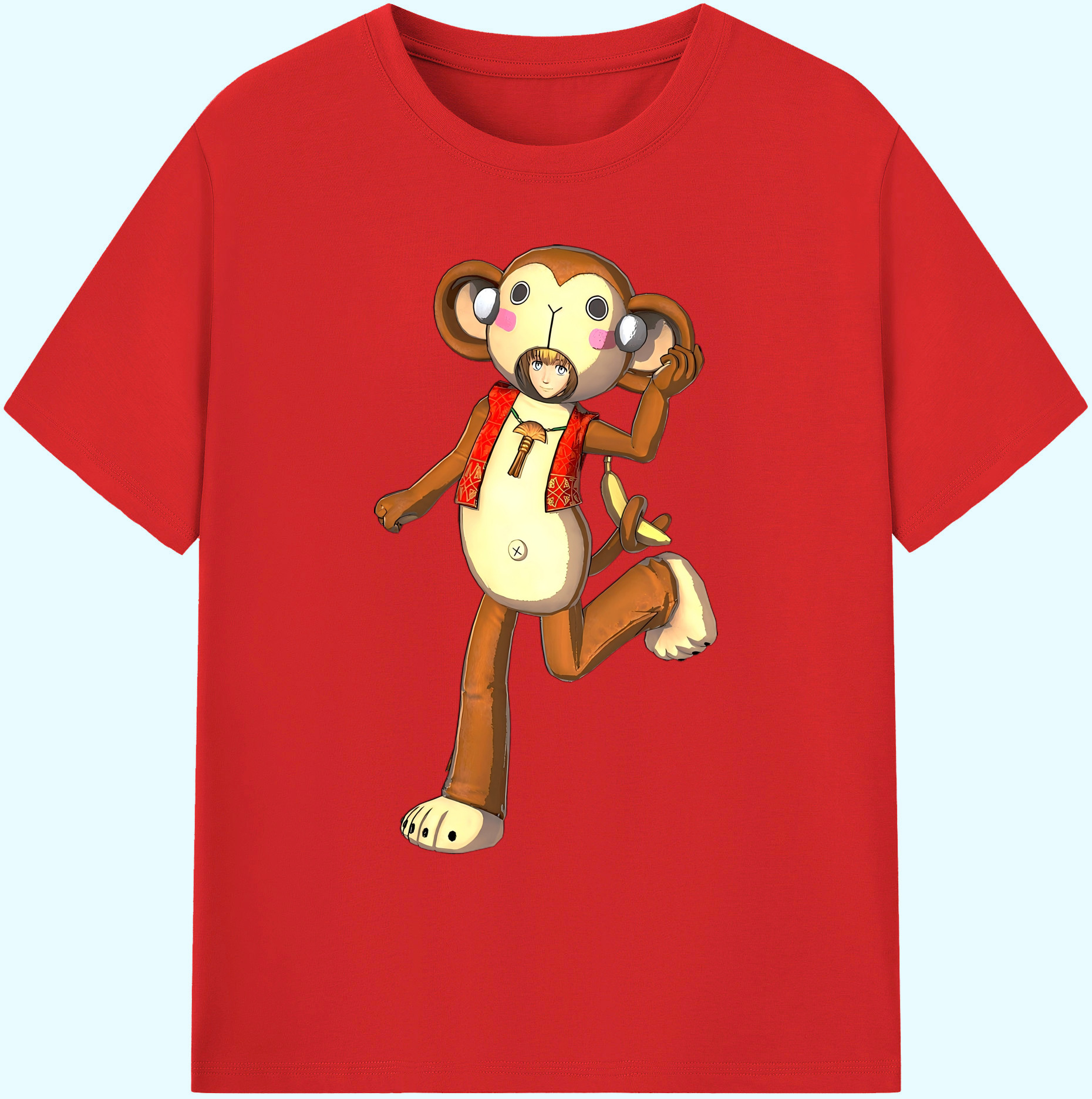 （画像用） 進撃の巨人 アルミン·アルレルト Attack on Titan Armin Arlert 綿100％ メンズ半袖Tシャツ｜肌触りやわらか＆通気性