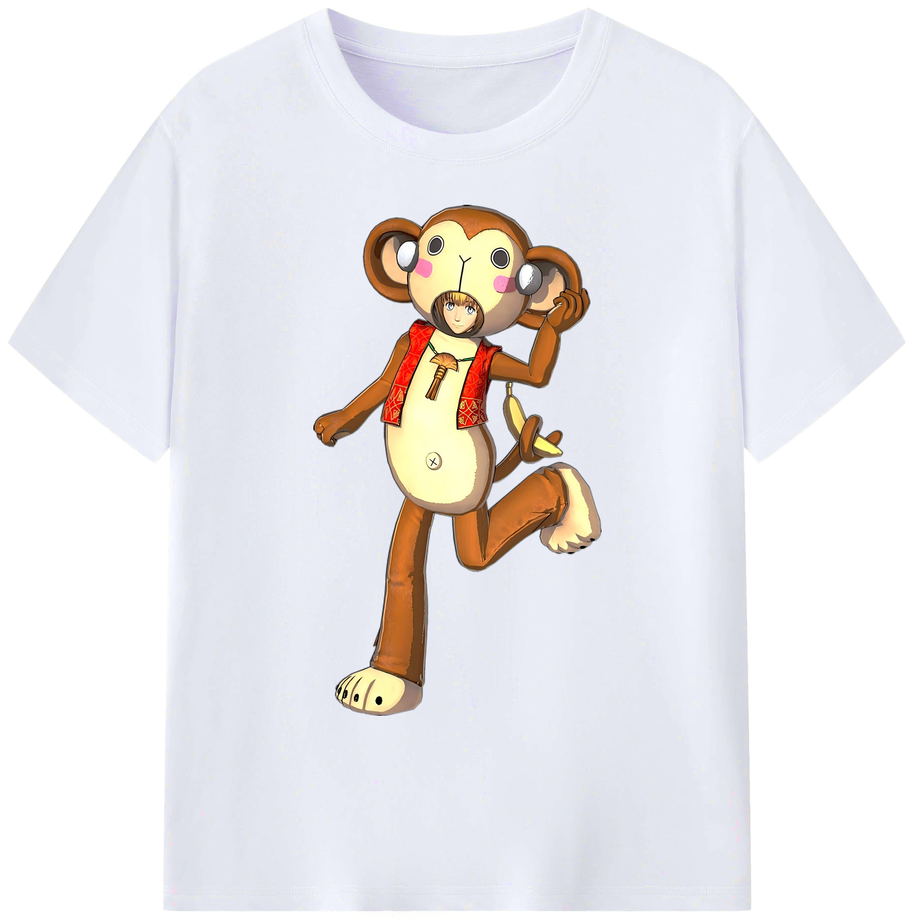 （画像用） 進撃の巨人 アルミン·アルレルト Attack on Titan Armin Arlert 綿100％ メンズ半袖Tシャツ｜肌触りやわらか＆通気性
