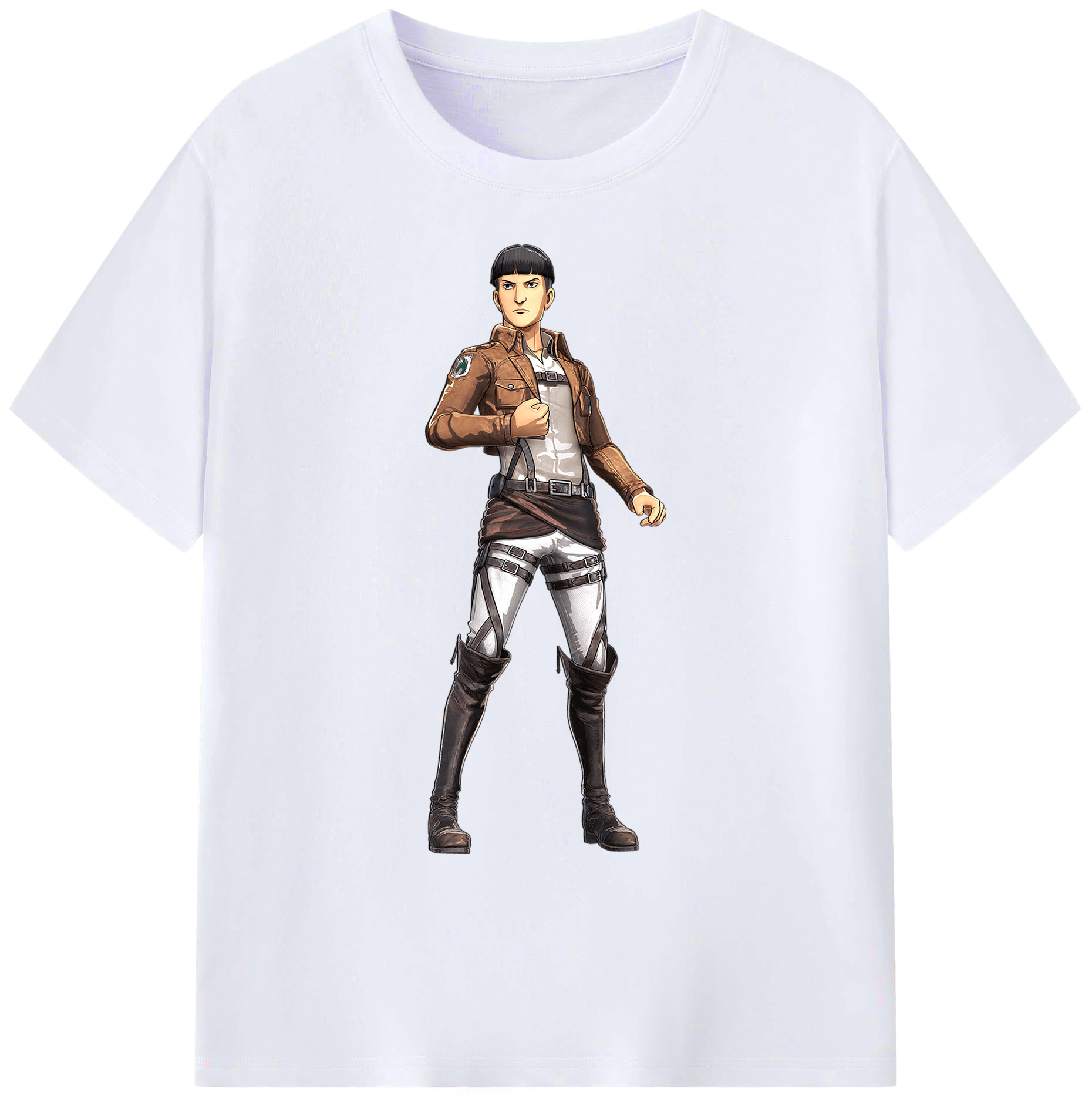 （画像用） 進撃の巨人 Attack on Titan 綿100％ メンズ半袖Tシャツ｜肌触りやわらか＆通気性