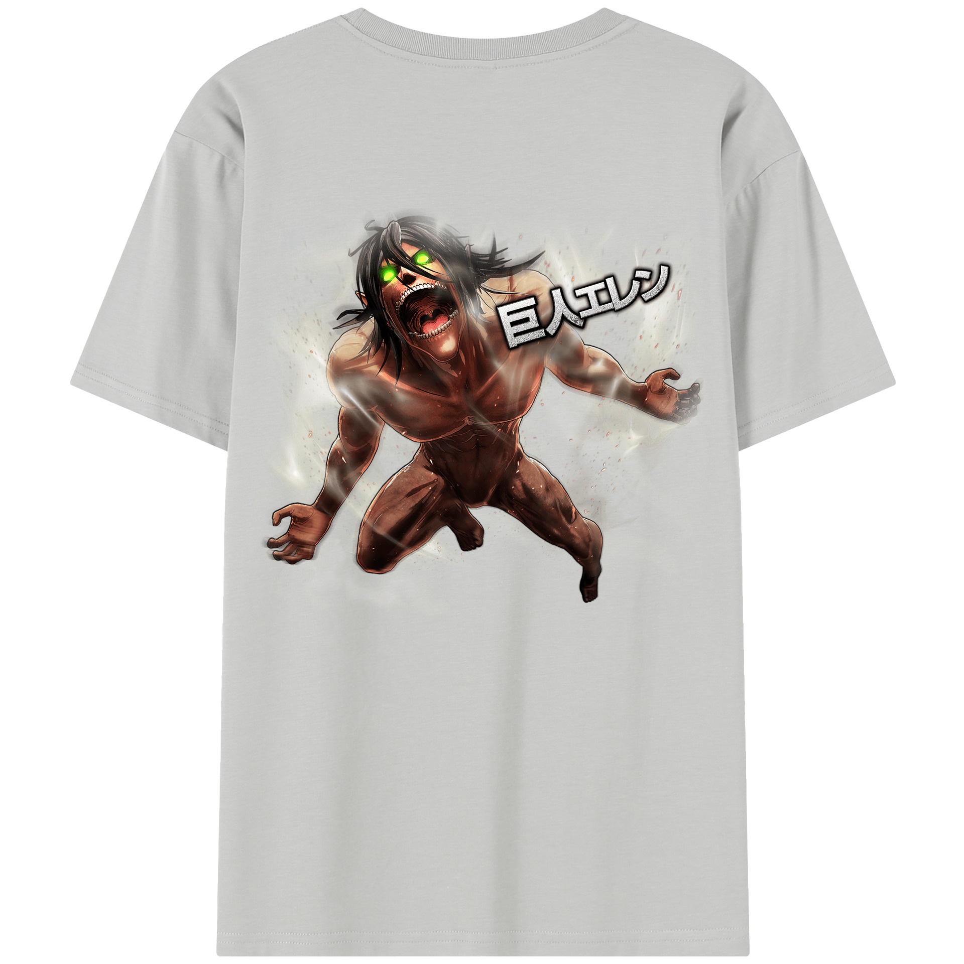 （画像用） 進撃の巨人 Attack on Titan レディース半袖Tシャツ(バックプリント)