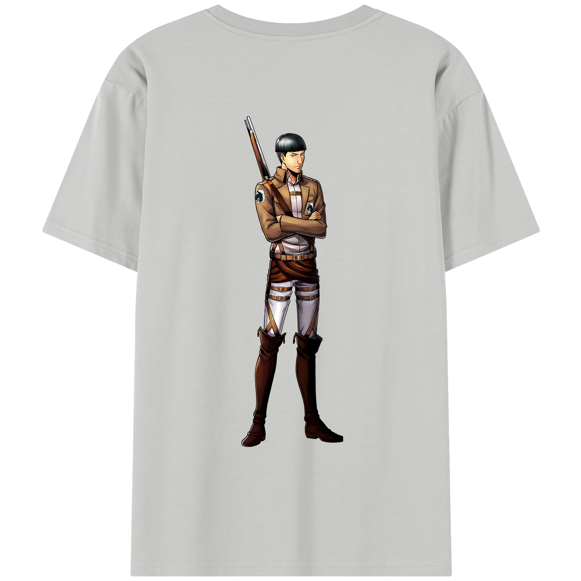 （画像用） 進撃の巨人 Attack on Titan レディース半袖Tシャツ(バックプリント)