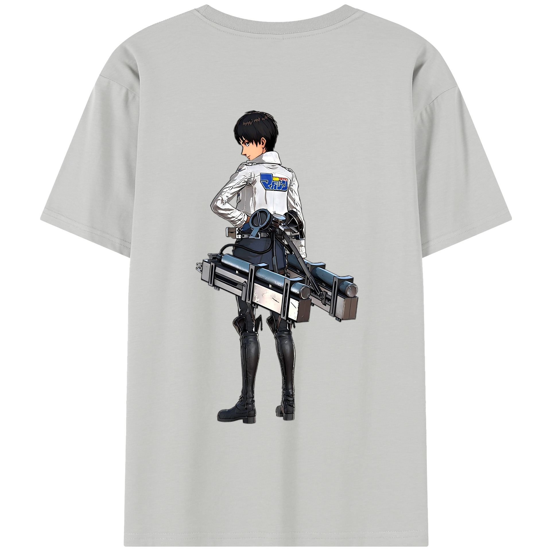（画像用） 進撃の巨人 エレン･イェーガー Attack on Titan Eren Jäger レディース半袖Tシャツ(バックプリント)
