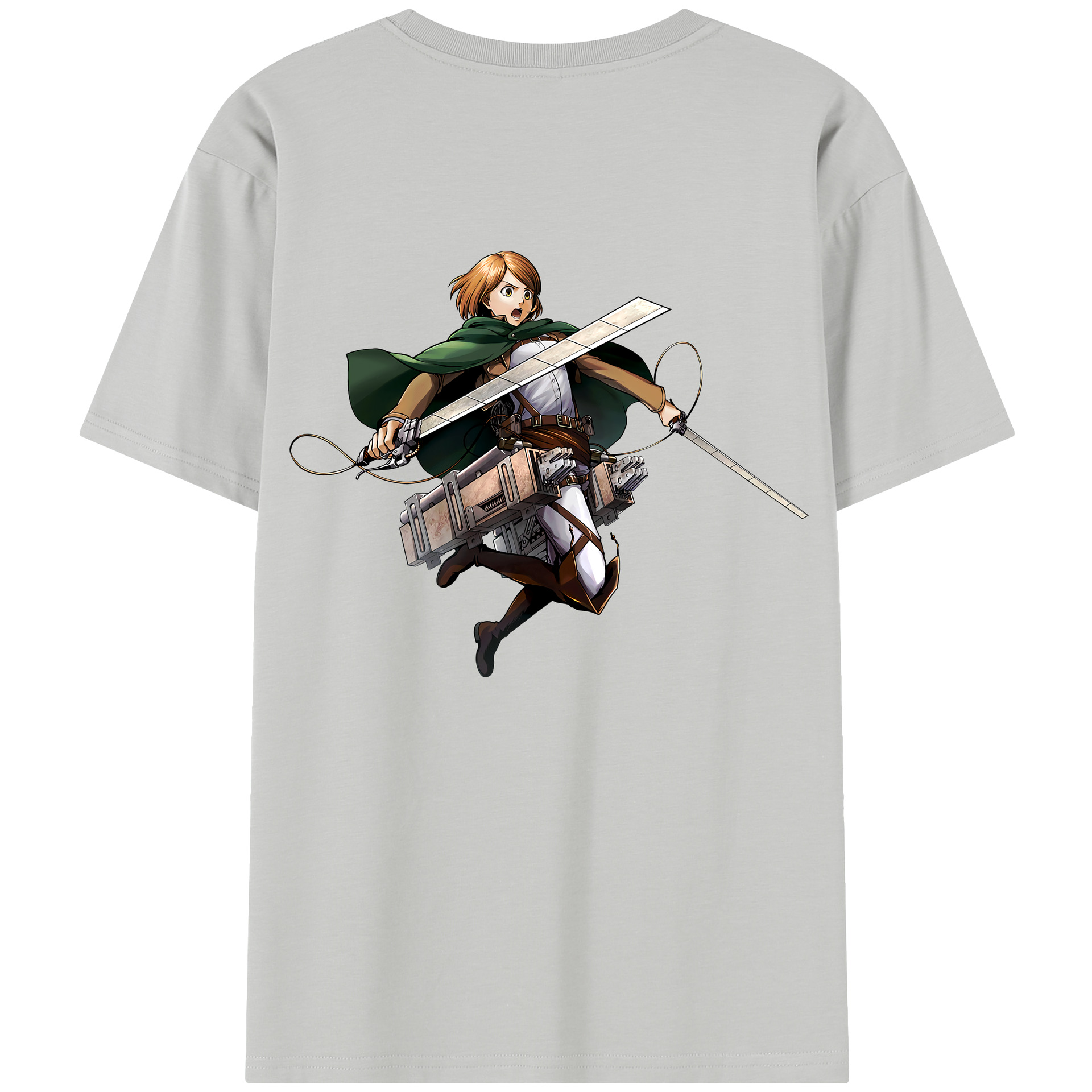 （画像用） 進撃の巨人 ペトラ·ラル Attack on Titan Petra Rall レディース半袖Tシャツ(バックプリント)