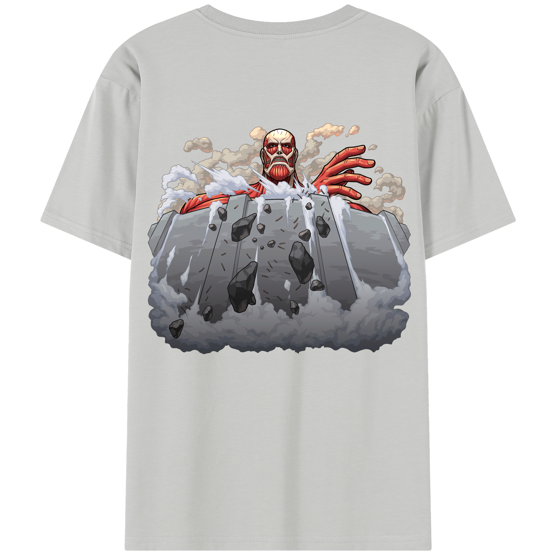 （画像用） 進撃の巨人 Attack on Titan レディース半袖Tシャツ(バックプリント)