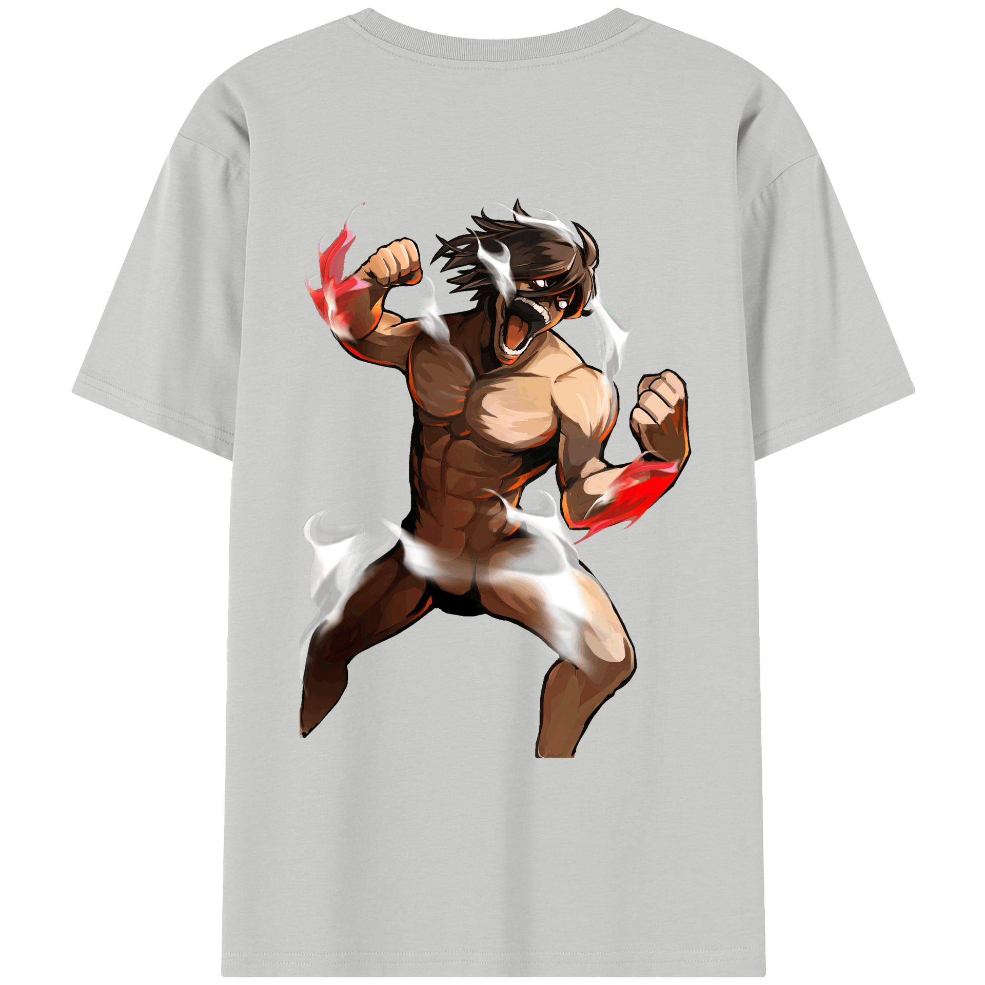 （画像用） 進撃の巨人 Attack on Titan レディース半袖Tシャツ(バックプリント)