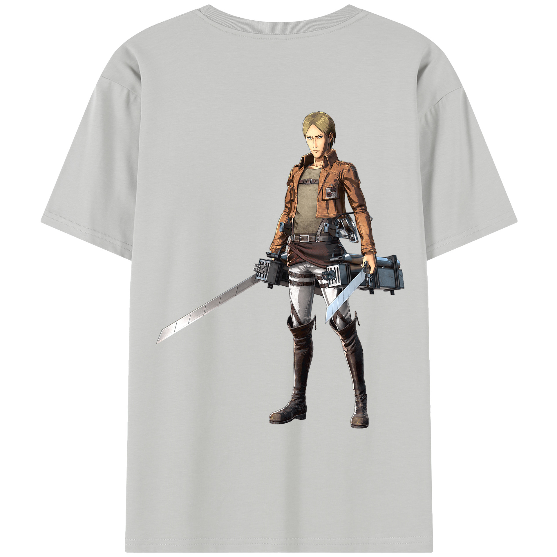 （画像用） 進撃の巨人 Attack on Titan レディース半袖Tシャツ(バックプリント)