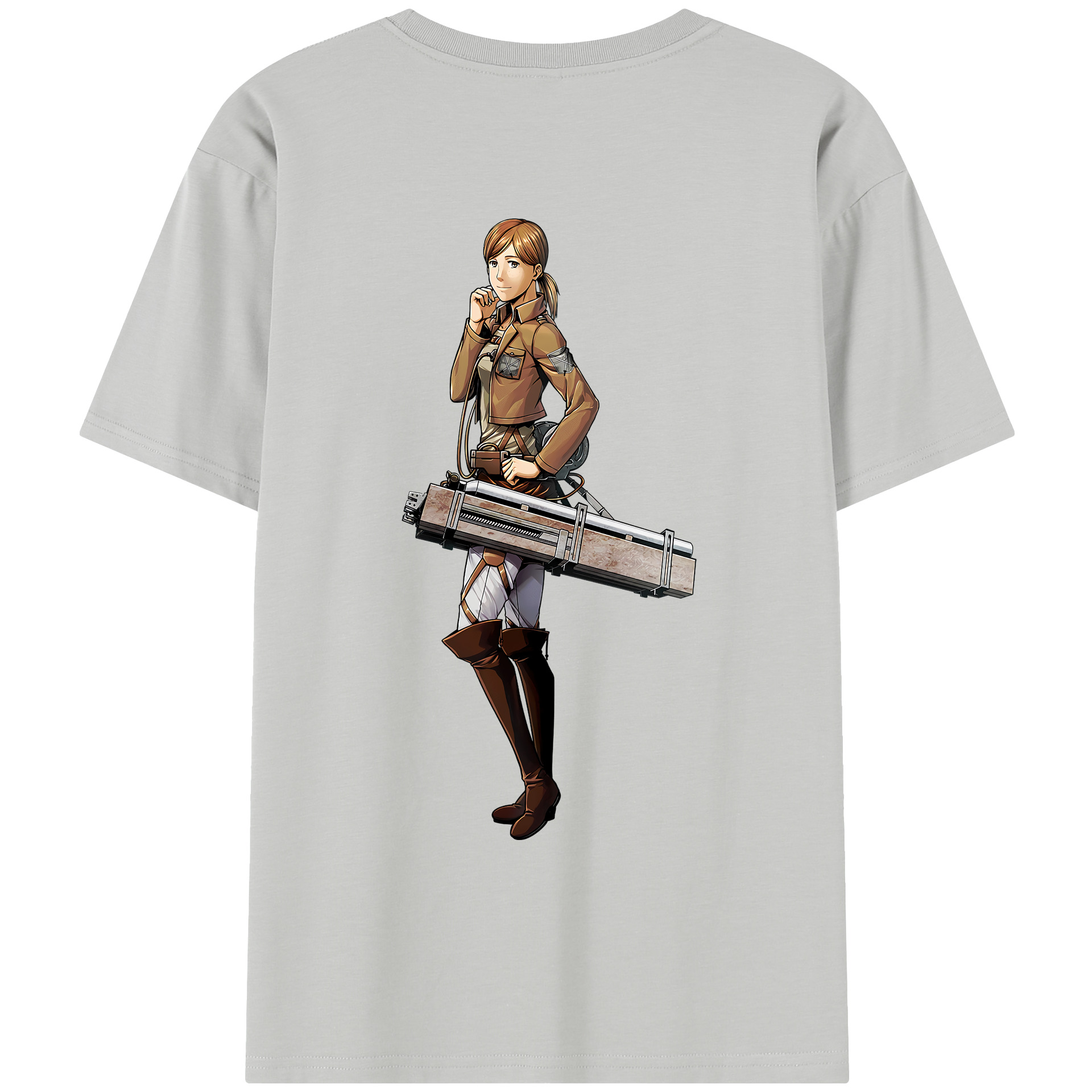 （画像用） 進撃の巨人 Attack on Titan レディース半袖Tシャツ(バックプリント)