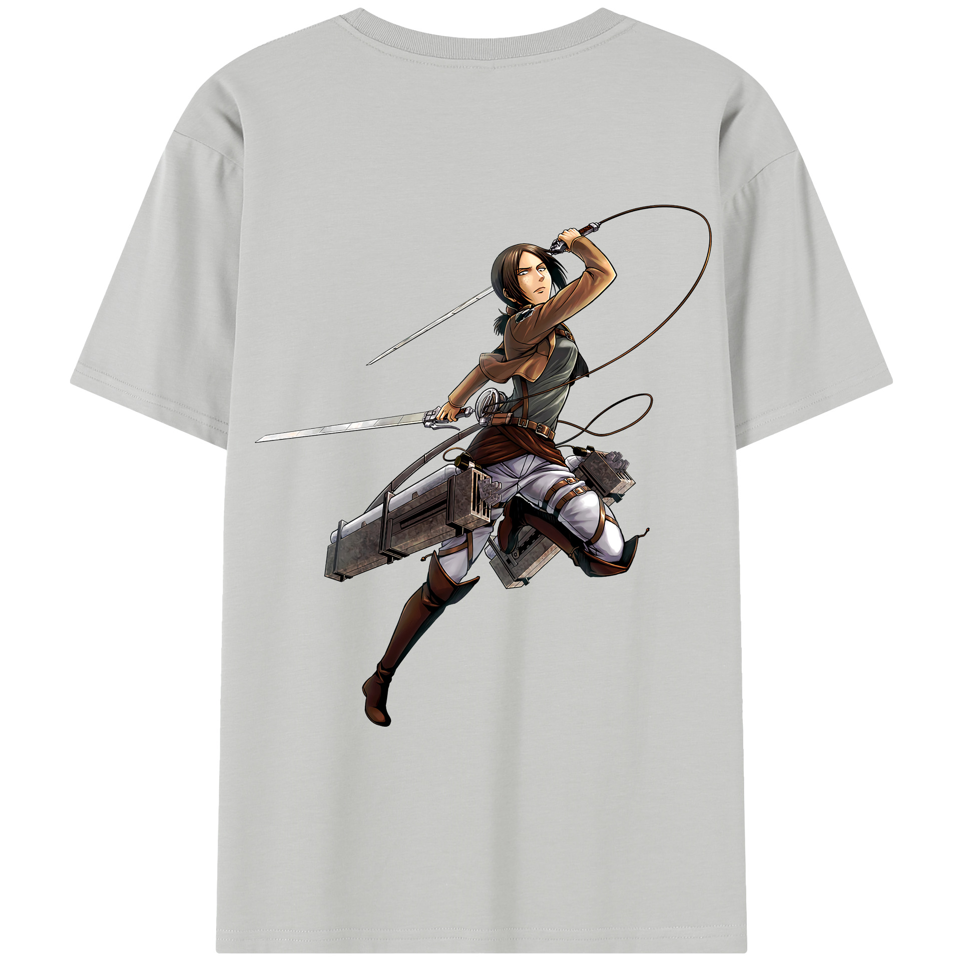 （画像用） 進撃の巨人 Attack on Titan レディース半袖Tシャツ(バックプリント)