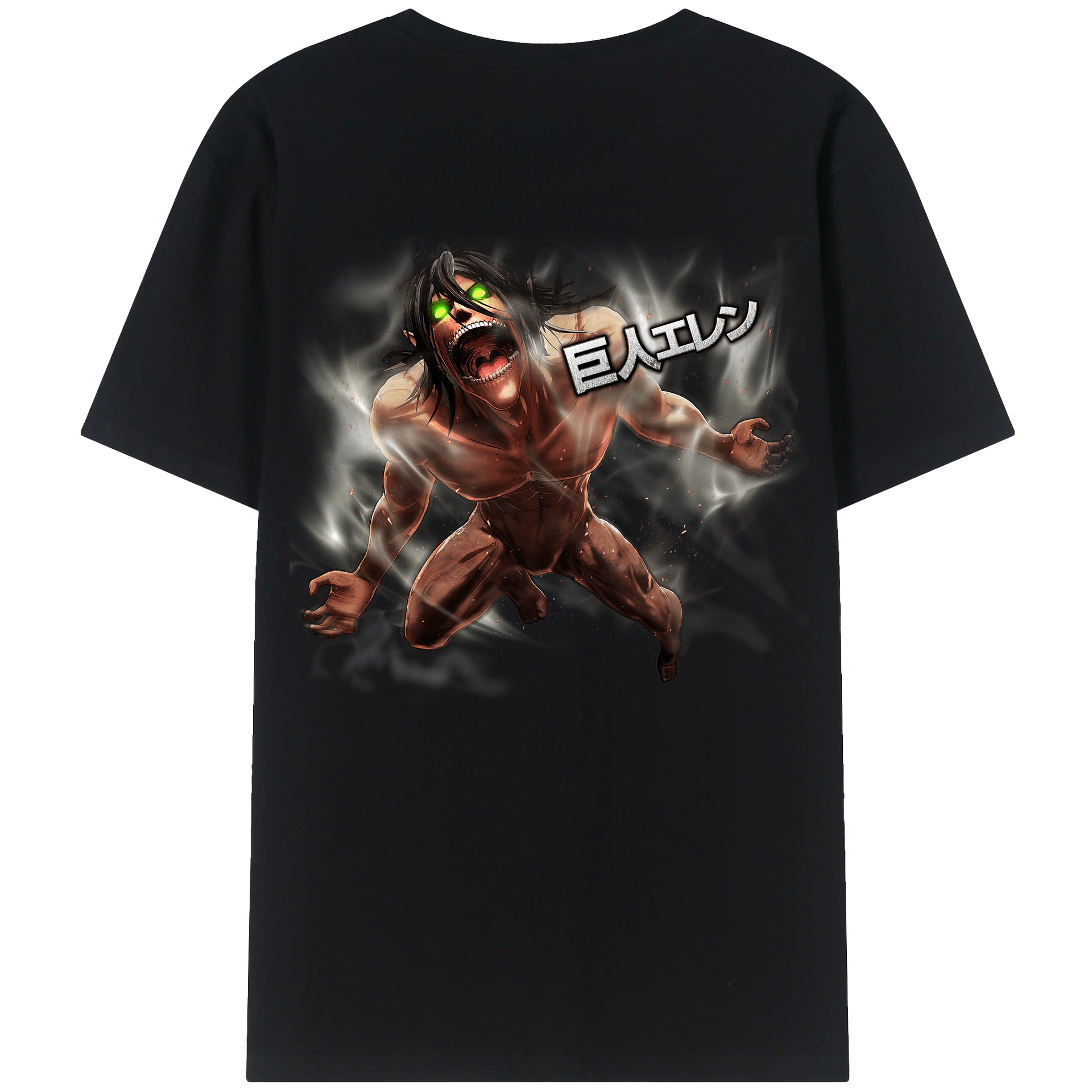 （画像用） 進撃の巨人 Attack on Titan レディース半袖Tシャツ(バックプリント)