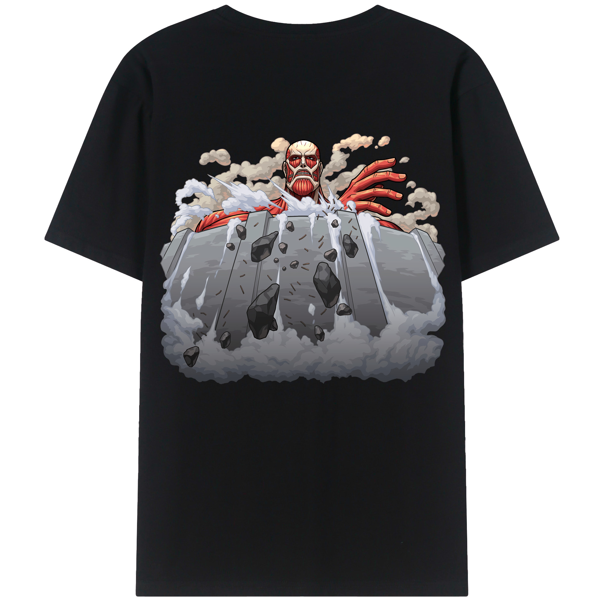 （画像用） 進撃の巨人 Attack on Titan レディース半袖Tシャツ(バックプリント)