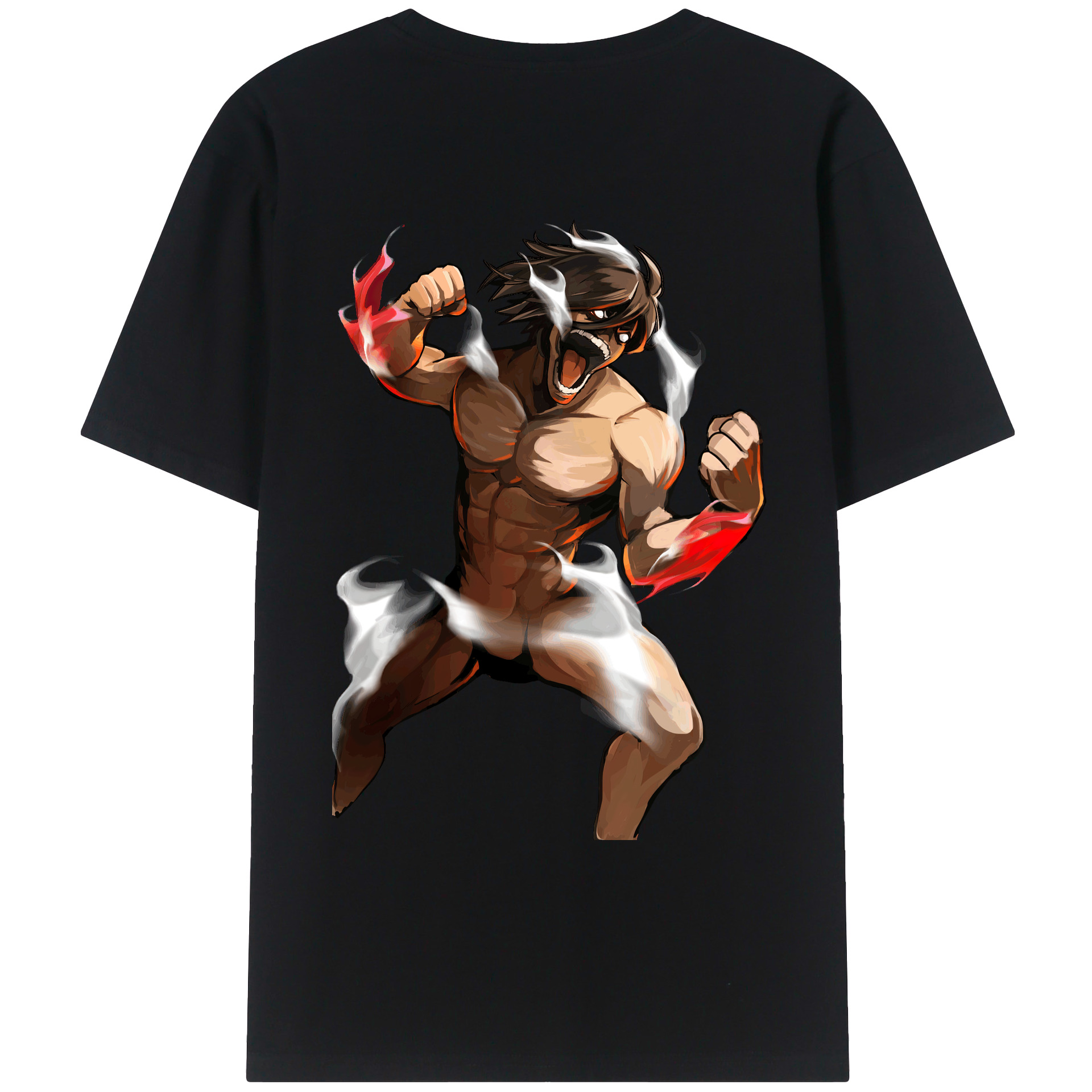 （画像用） 進撃の巨人 Attack on Titan レディース半袖Tシャツ(バックプリント)