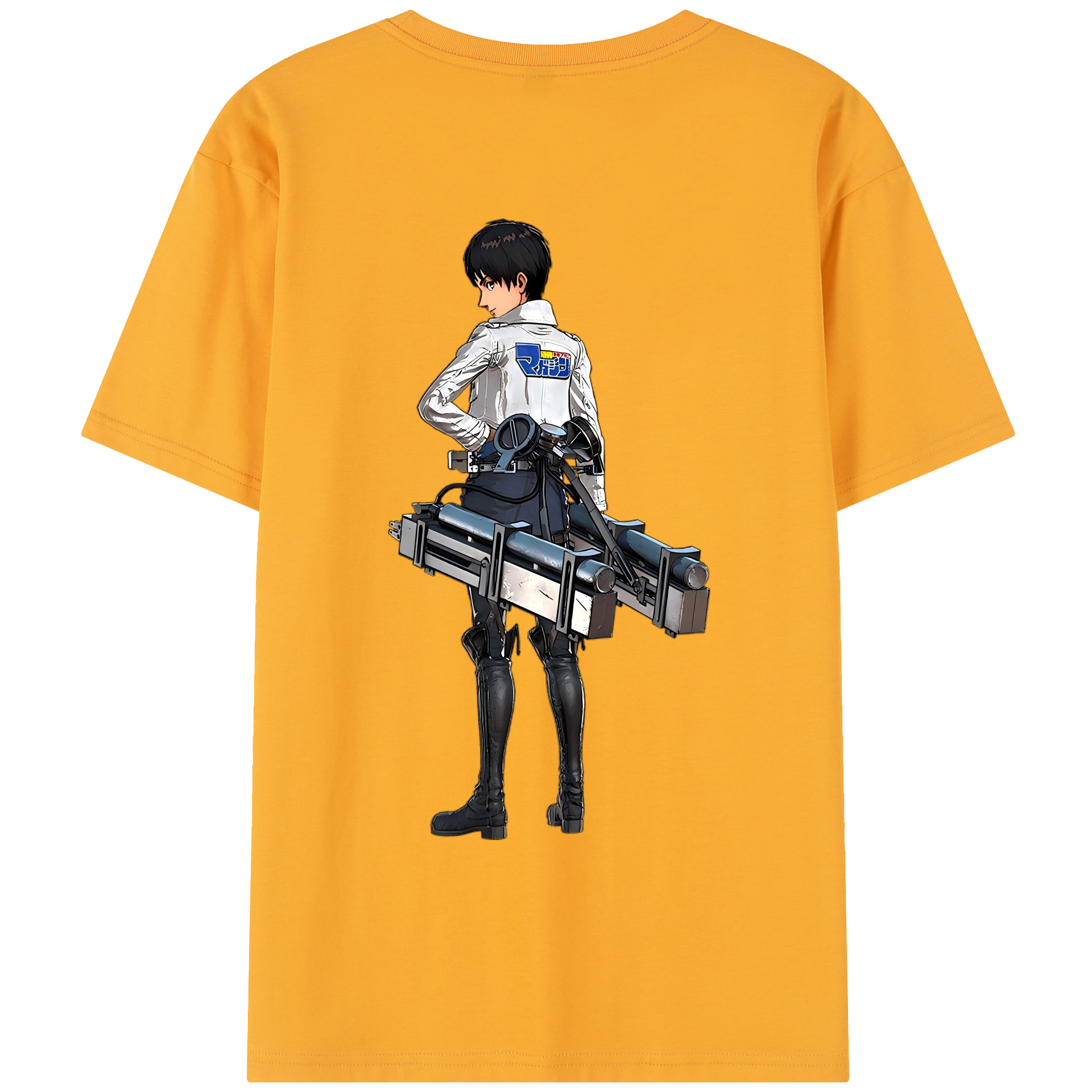 （画像用） 進撃の巨人 エレン･イェーガー Attack on Titan Eren Jäger レディース半袖Tシャツ(バックプリント)