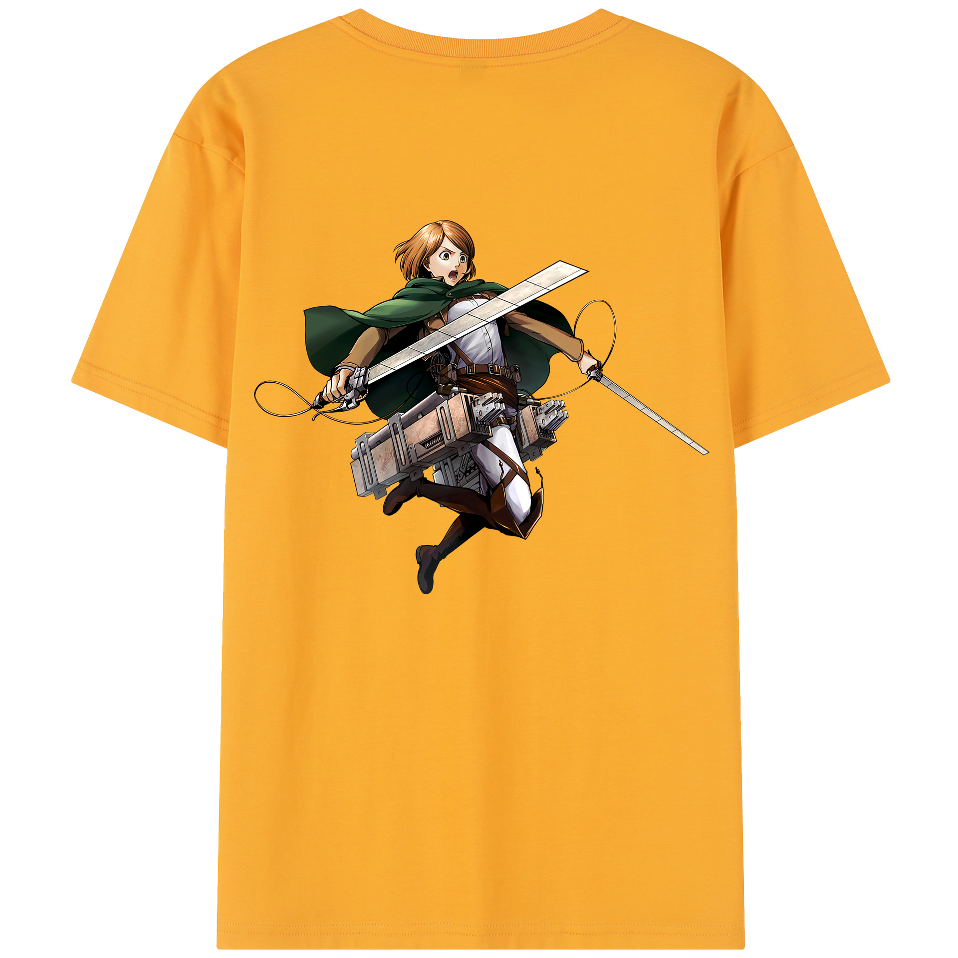 （画像用） 進撃の巨人 ペトラ·ラル Attack on Titan Petra Rall レディース半袖Tシャツ(バックプリント)
