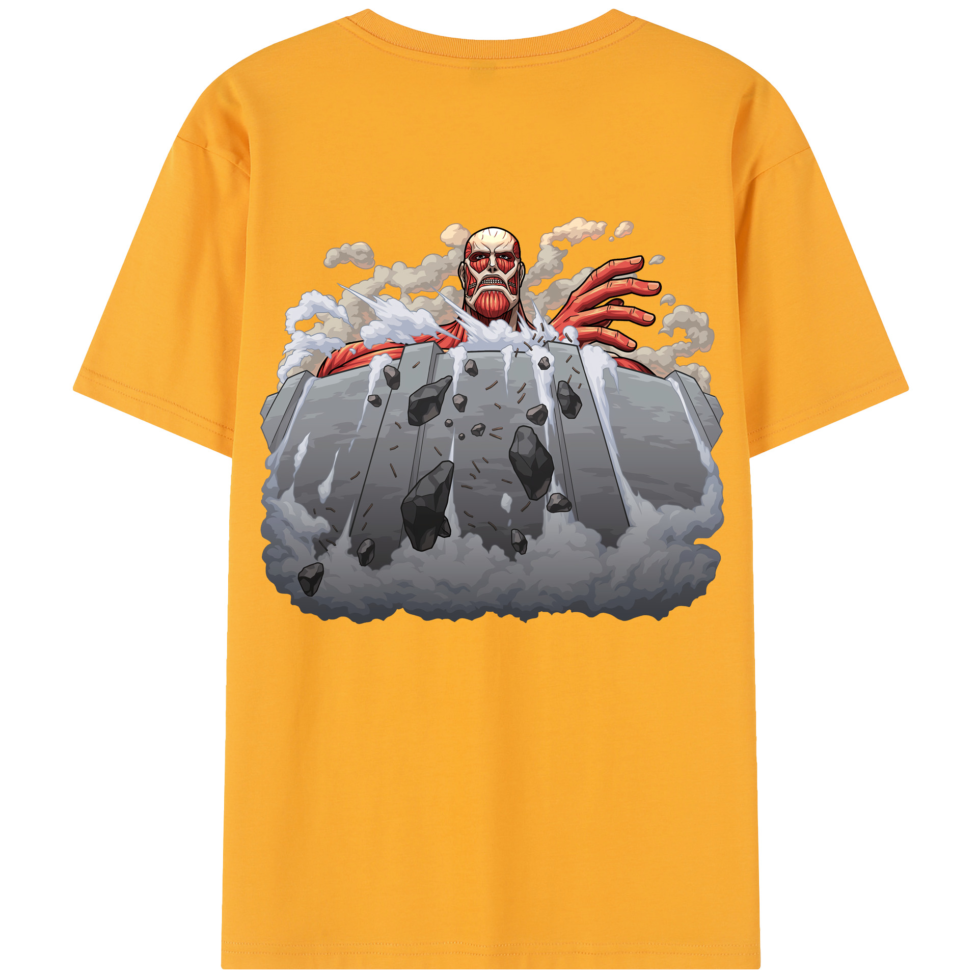 （画像用） 進撃の巨人 Attack on Titan レディース半袖Tシャツ(バックプリント)