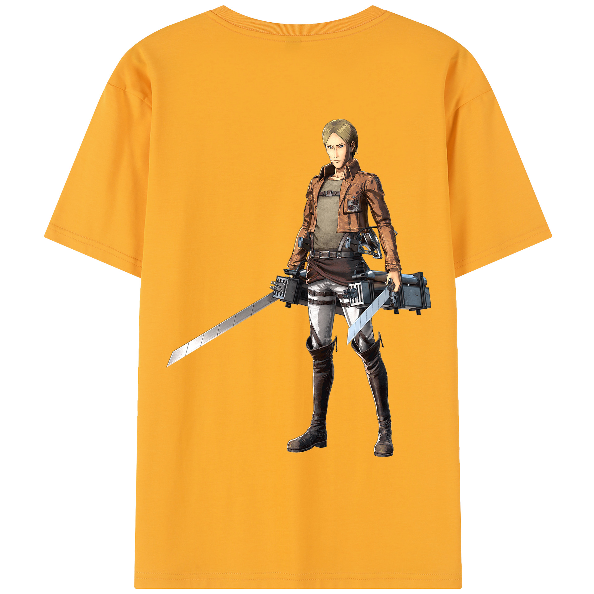 （画像用） 進撃の巨人 Attack on Titan レディース半袖Tシャツ(バックプリント)