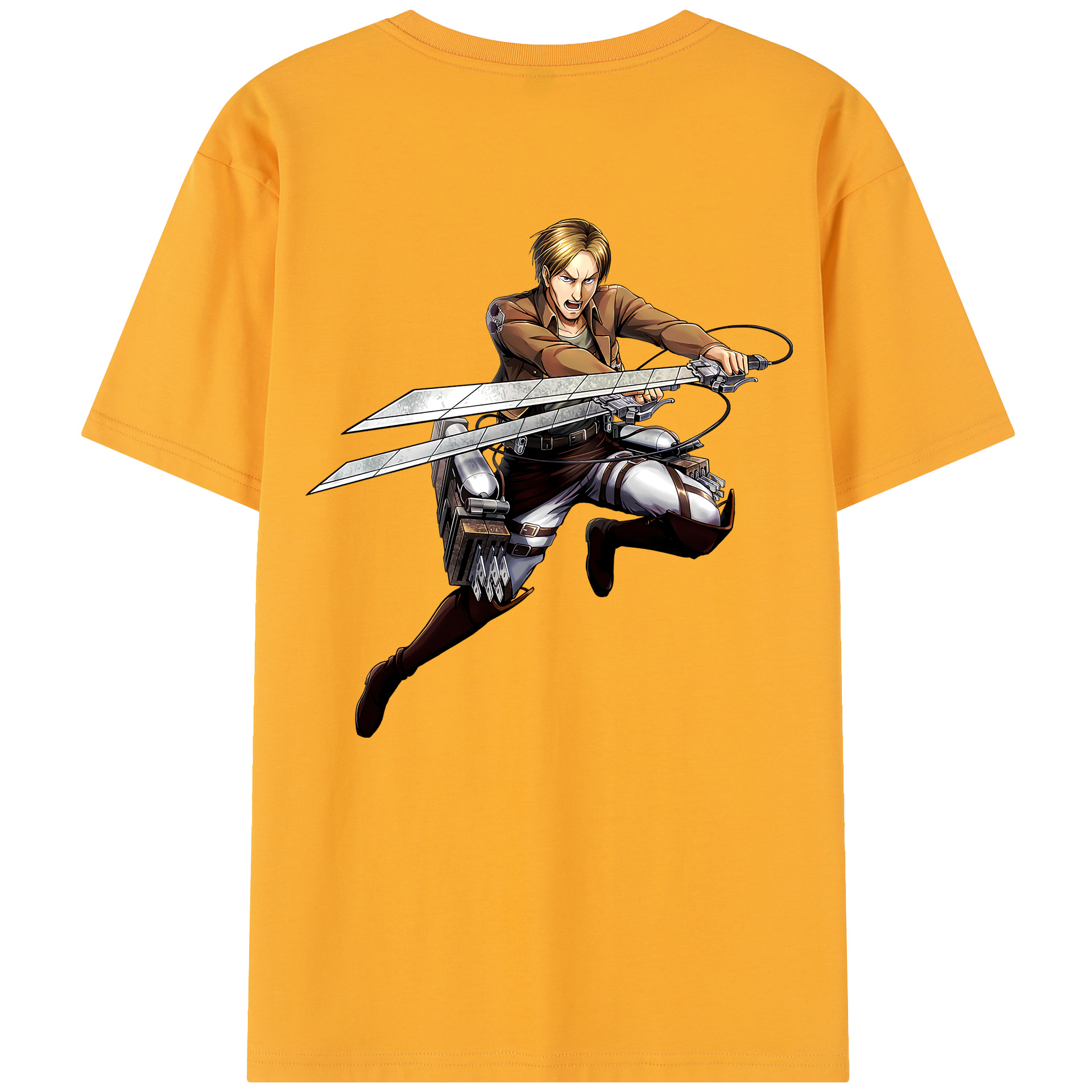 （画像用） 進撃の巨人 Attack on Titan レディース半袖Tシャツ(バックプリント)