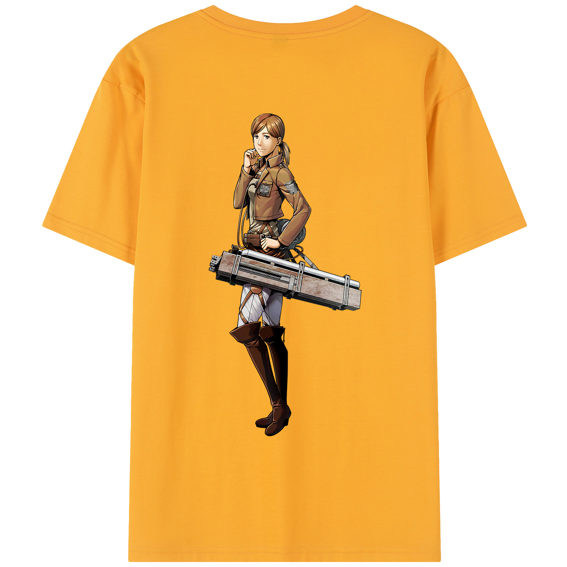（画像用） 進撃の巨人 Attack on Titan レディース半袖Tシャツ(バックプリント)