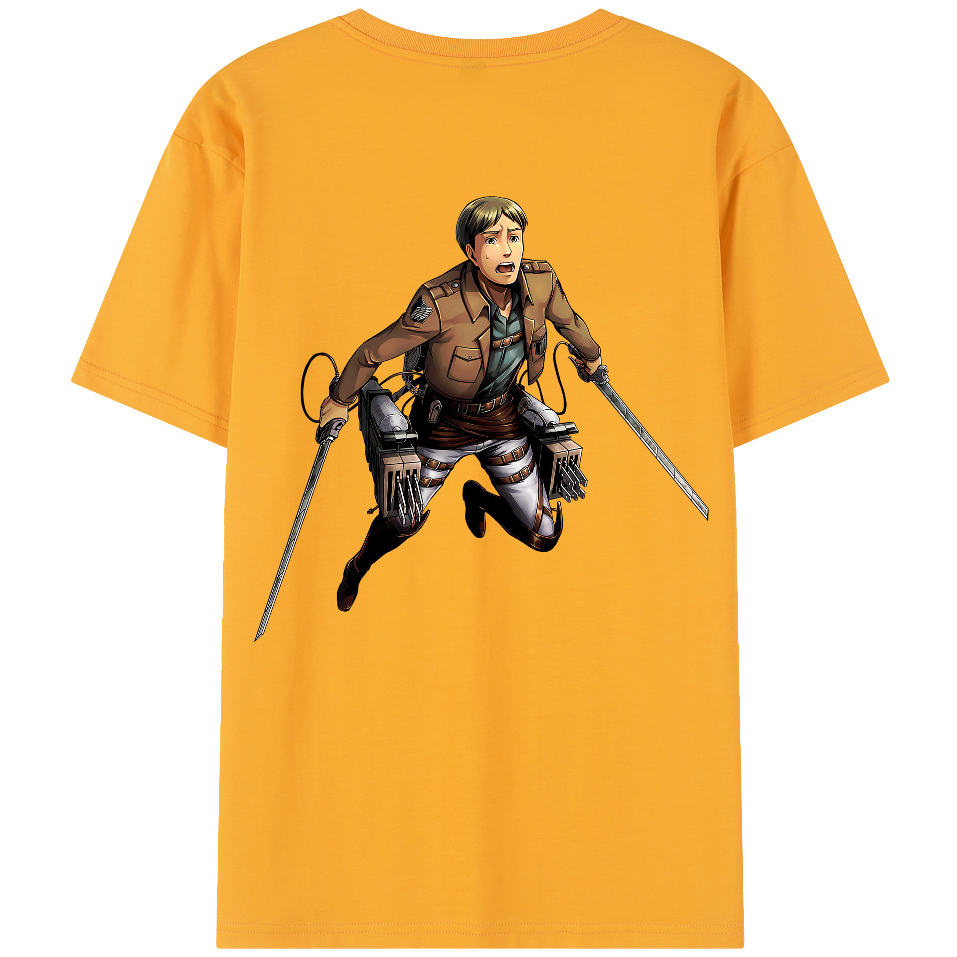 （画像用） 進撃の巨人 Attack on Titan レディース半袖Tシャツ(バックプリント)