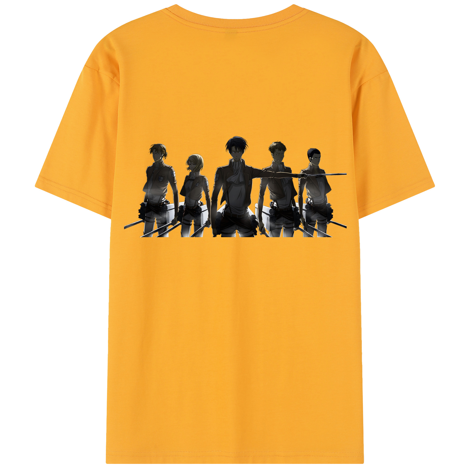 （画像用） 進撃の巨人 Attack on Titan レディース半袖Tシャツ(バックプリント)