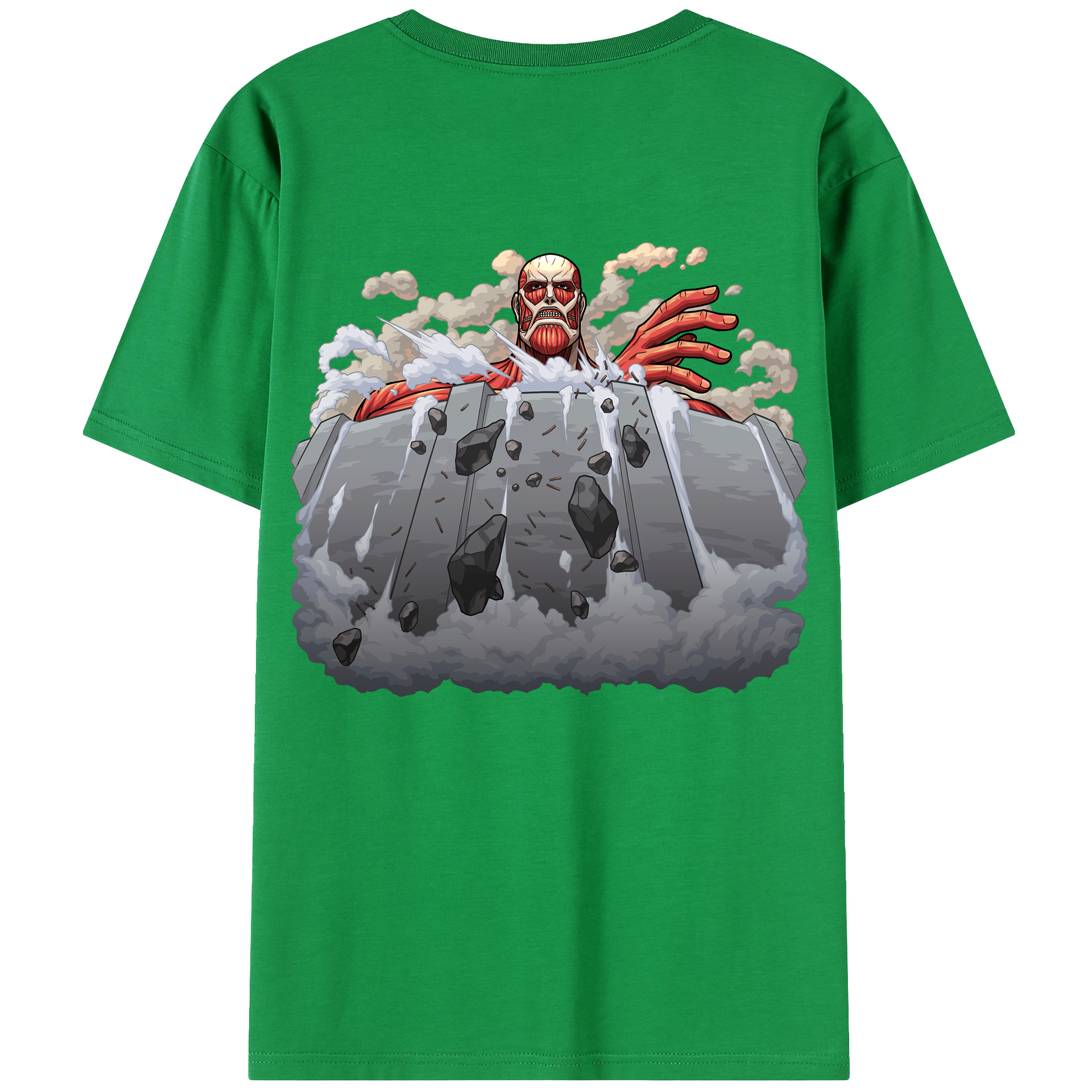 （画像用） 進撃の巨人 Attack on Titan レディース半袖Tシャツ(バックプリント)