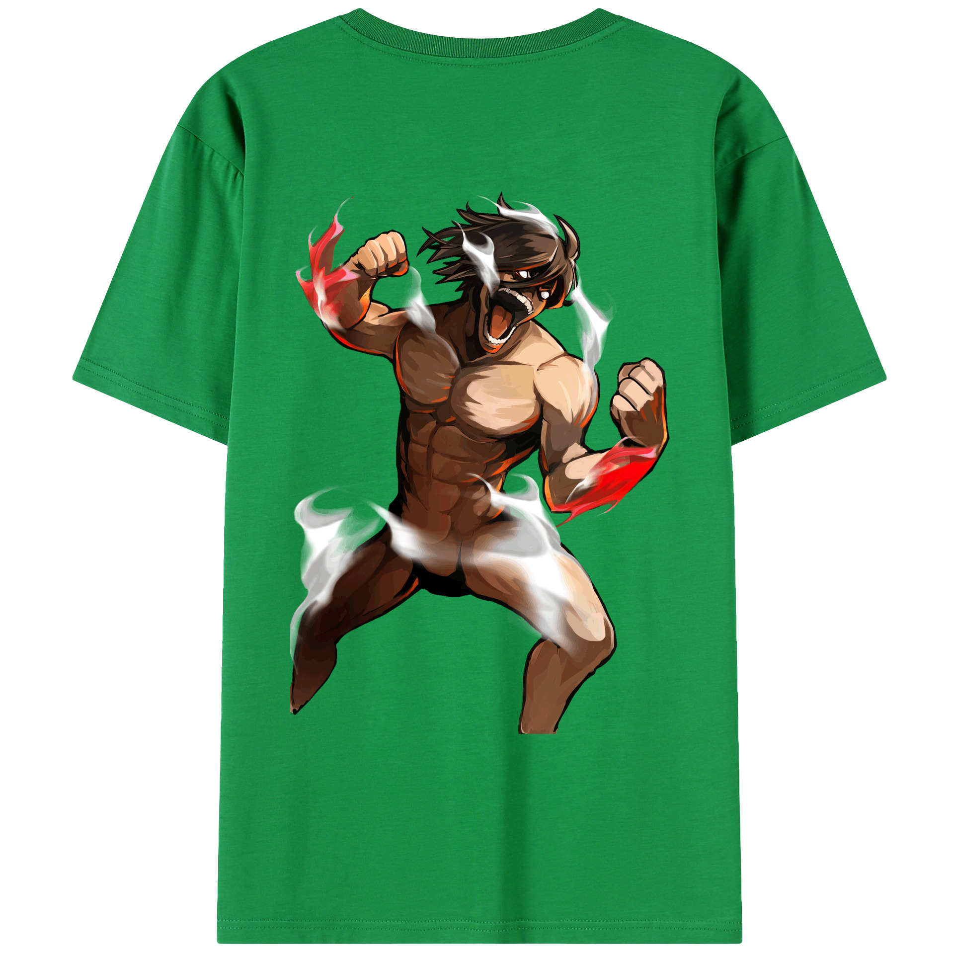 （画像用） 進撃の巨人 Attack on Titan レディース半袖Tシャツ(バックプリント)