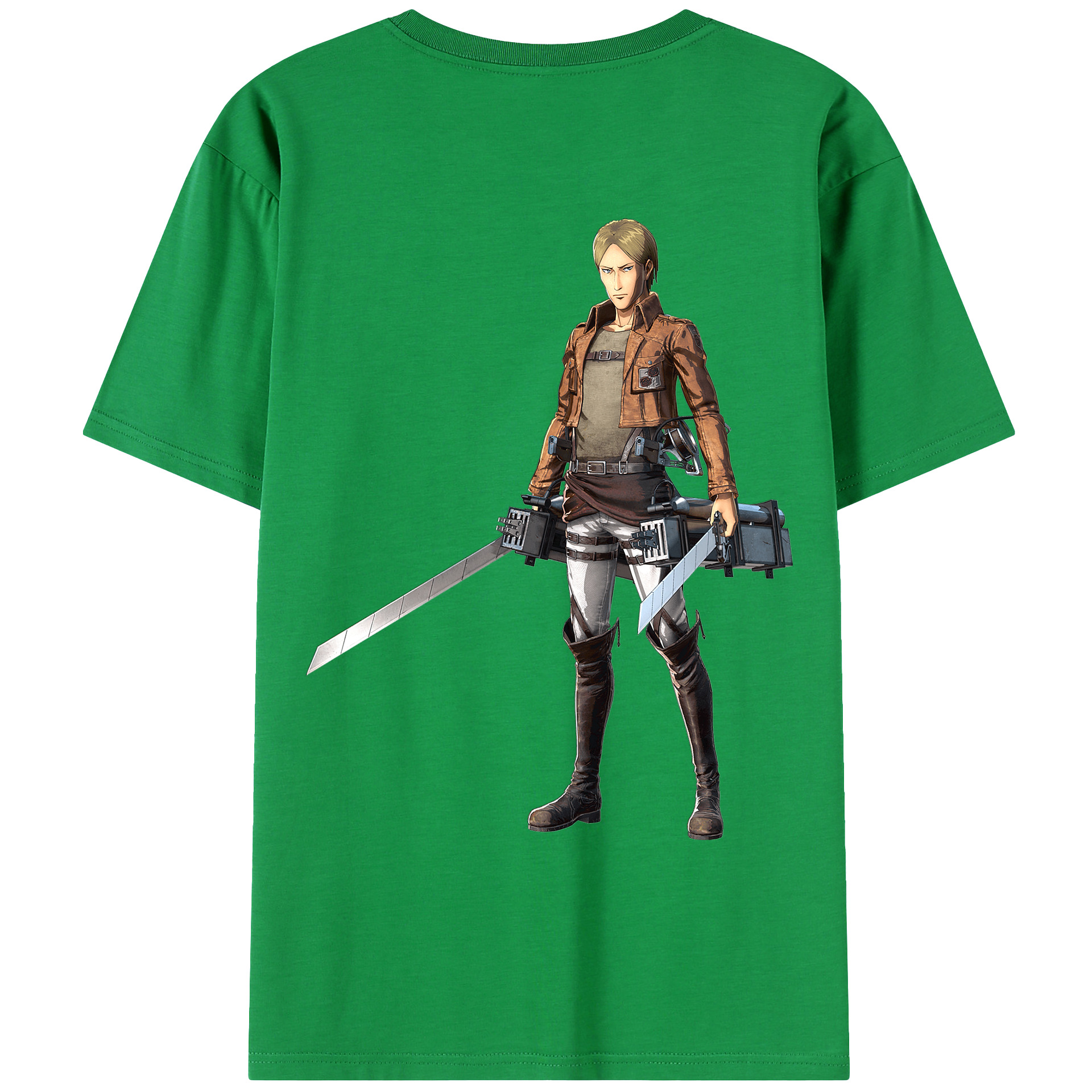 （画像用） 進撃の巨人 Attack on Titan レディース半袖Tシャツ(バックプリント)
