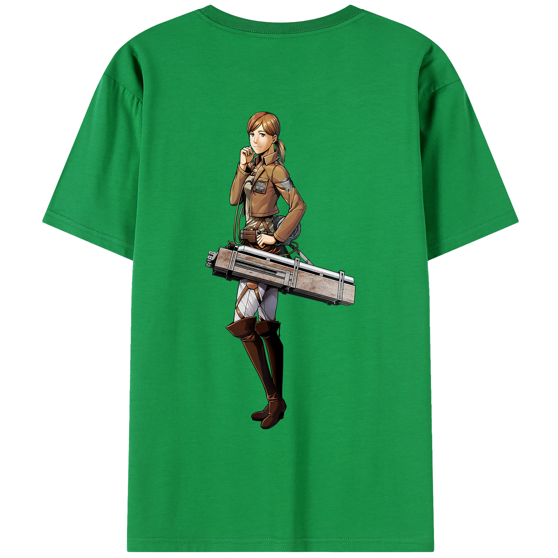 （画像用） 進撃の巨人 Attack on Titan レディース半袖Tシャツ(バックプリント)