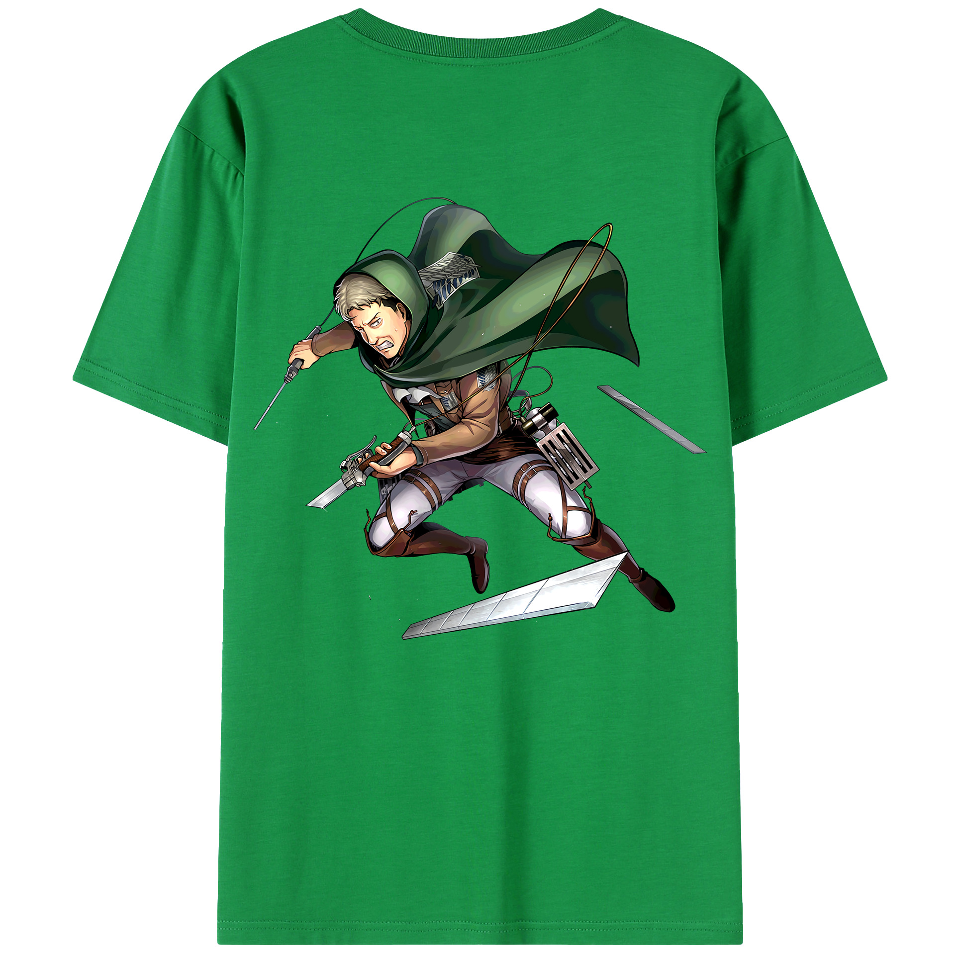 （画像用） 進撃の巨人 Attack on Titan レディース半袖Tシャツ(バックプリント)