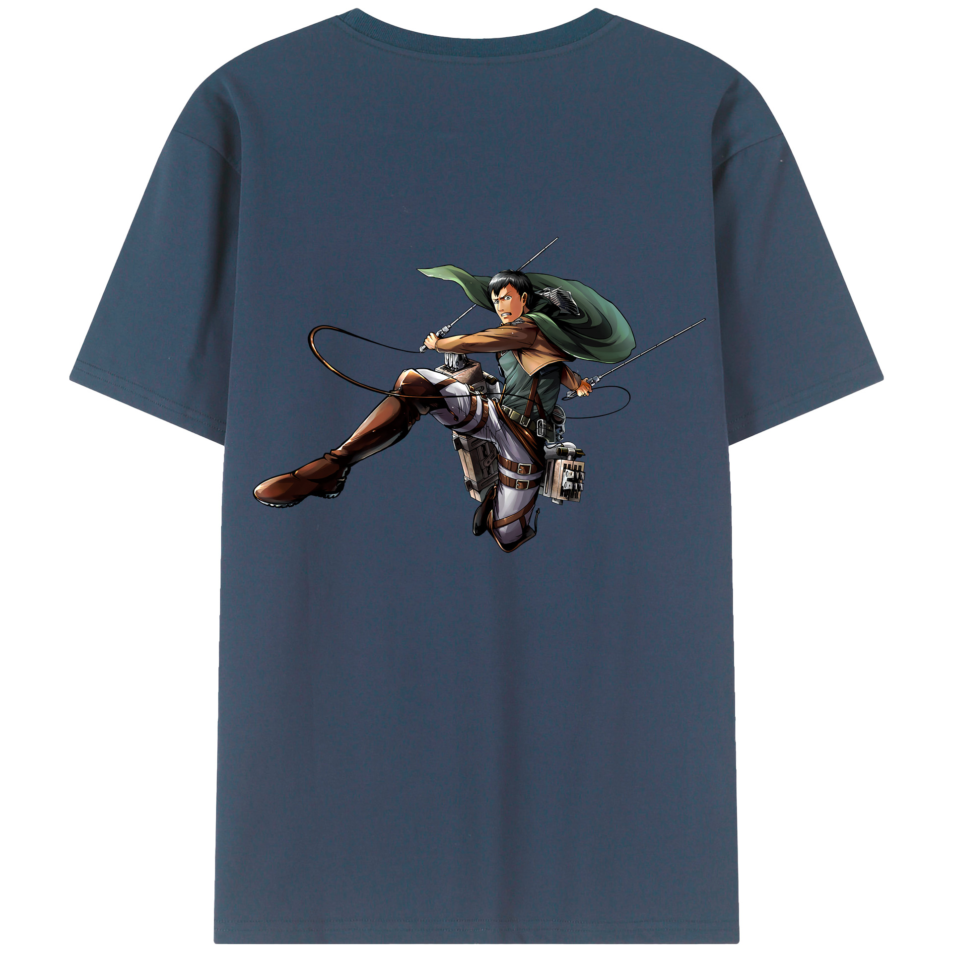 （画像用） 進撃の巨人 ベルトルト・フーバー Attack on Titan Bertholdt Hoover レディース半袖Tシャツ(バックプリント)