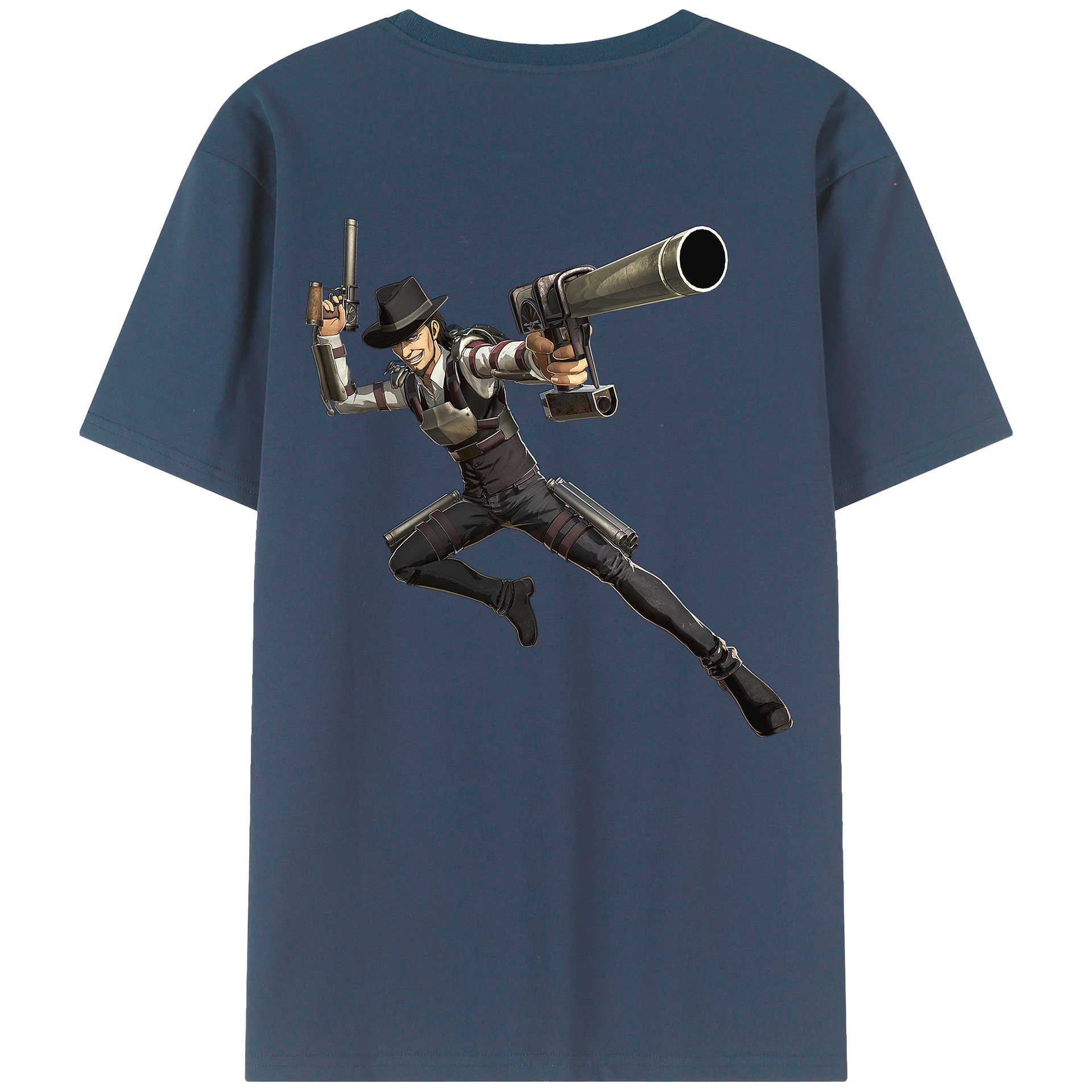 （画像用） 進撃の巨人 Attack on Titan レディース半袖Tシャツ(バックプリント)