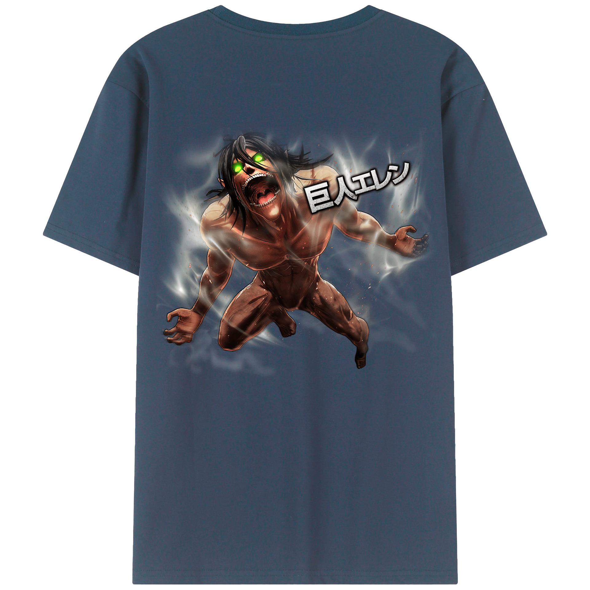 （画像用） 進撃の巨人 Attack on Titan レディース半袖Tシャツ(バックプリント)