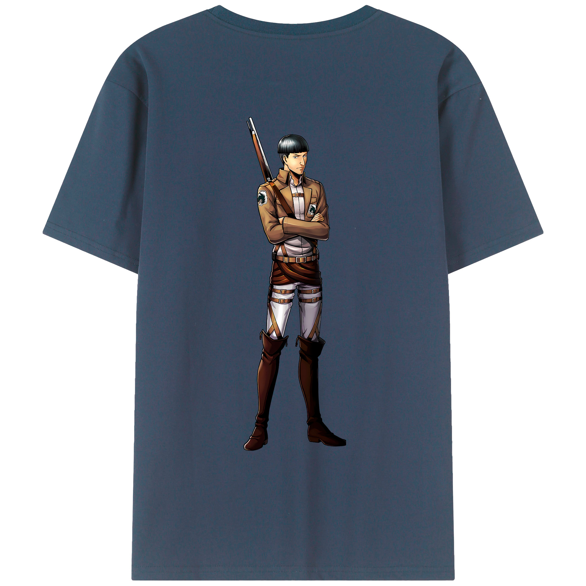 （画像用） 進撃の巨人 Attack on Titan レディース半袖Tシャツ(バックプリント)