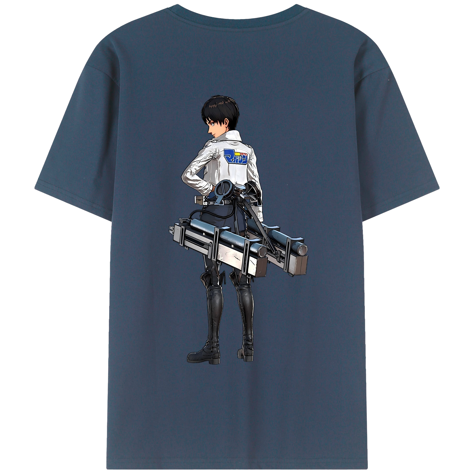 （画像用） 進撃の巨人 エレン･イェーガー Attack on Titan Eren Jäger レディース半袖Tシャツ(バックプリント)