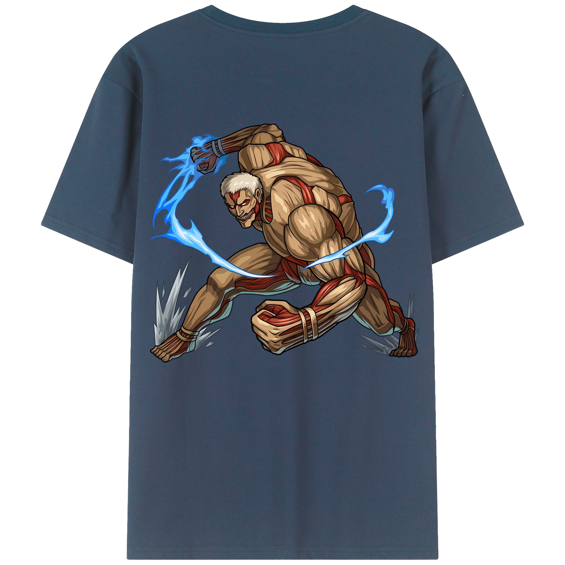 （画像用） 進撃の巨人 Attack on Titan レディース半袖Tシャツ(バックプリント)