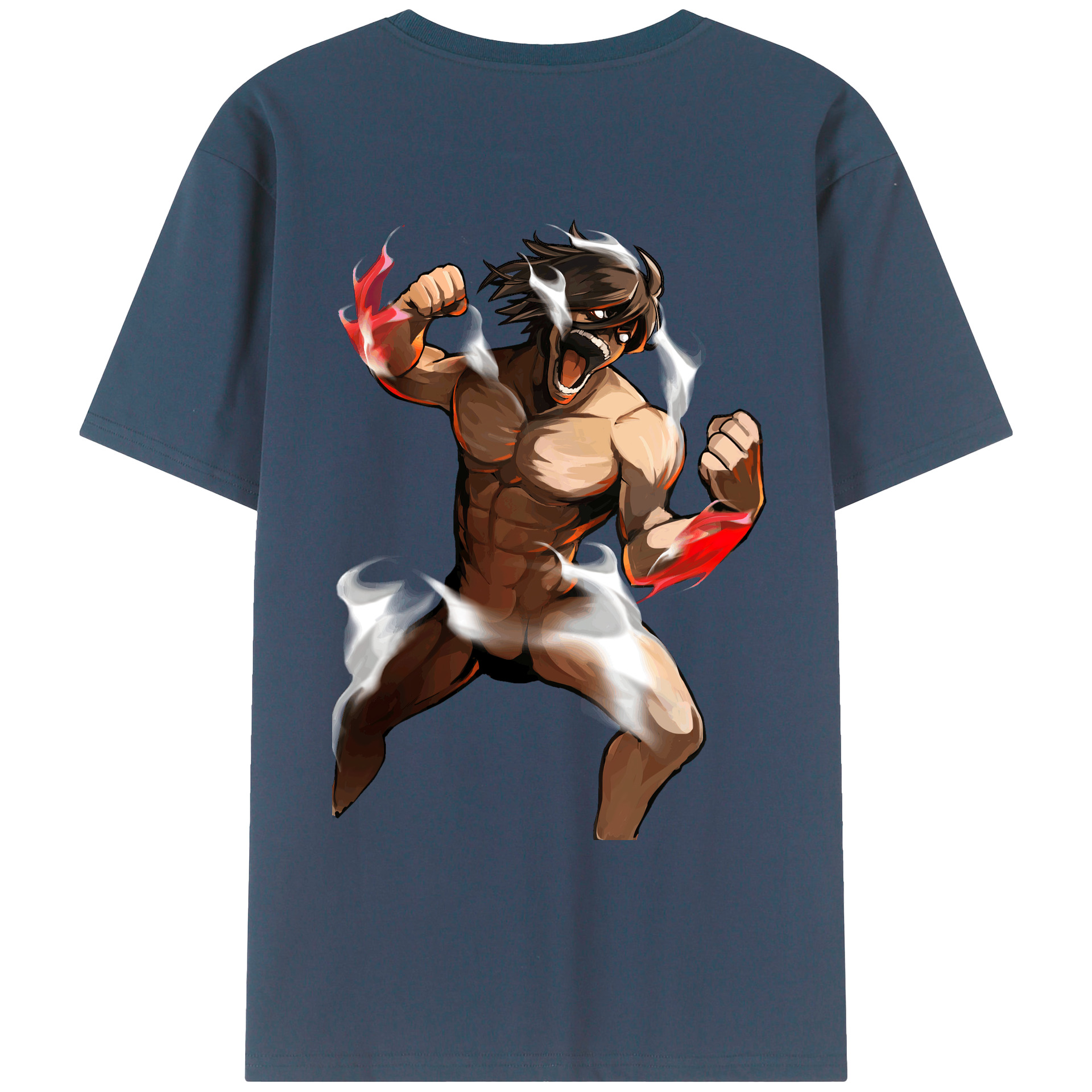 （画像用） 進撃の巨人 Attack on Titan レディース半袖Tシャツ(バックプリント)